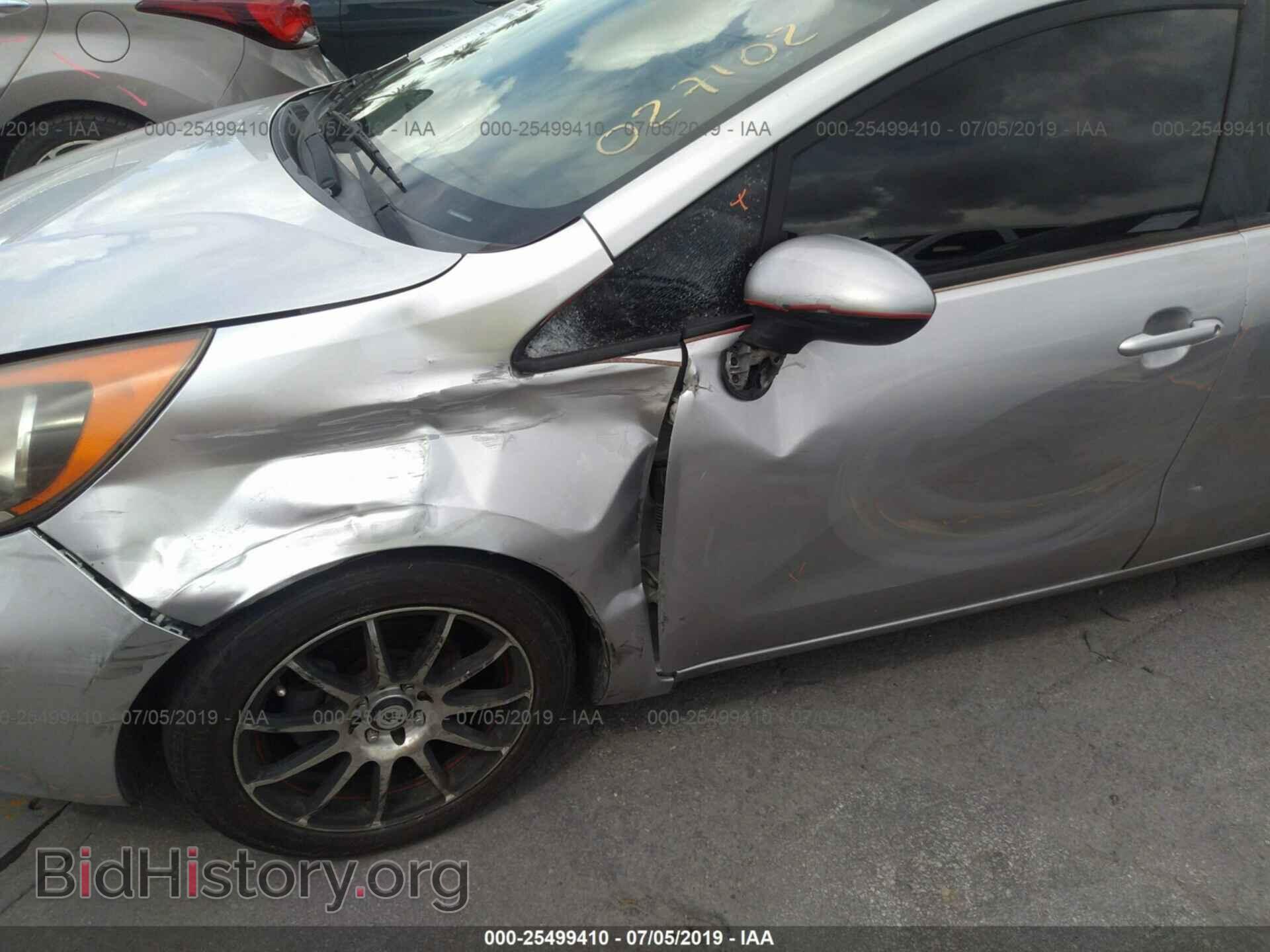 2012 KIA RIO - VIN: KNADM5A36C6027102 - Фото 6