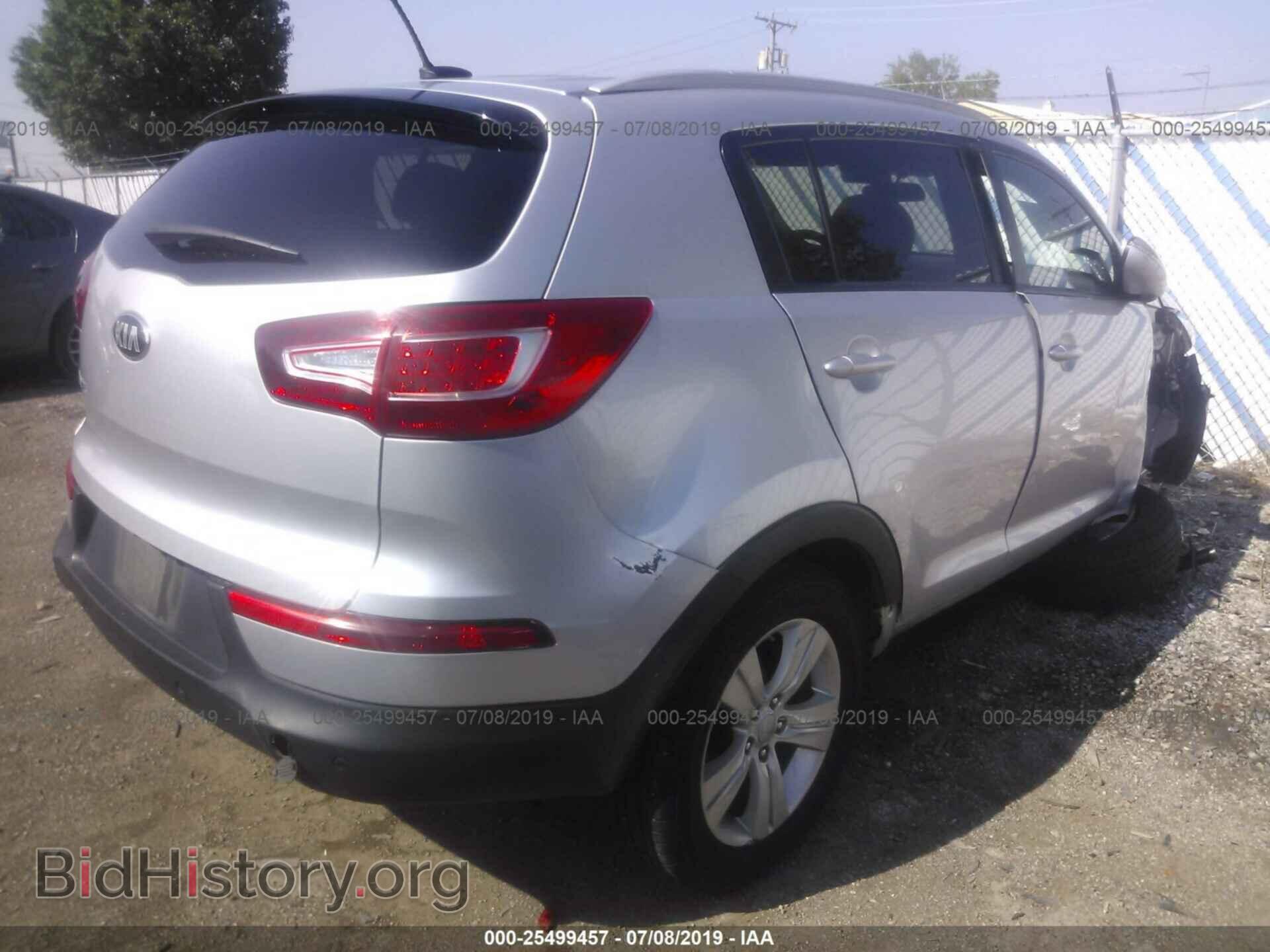 2013 KIA SPORTAGE - VIN: KNDPB3A24D7363280 - Фото 4