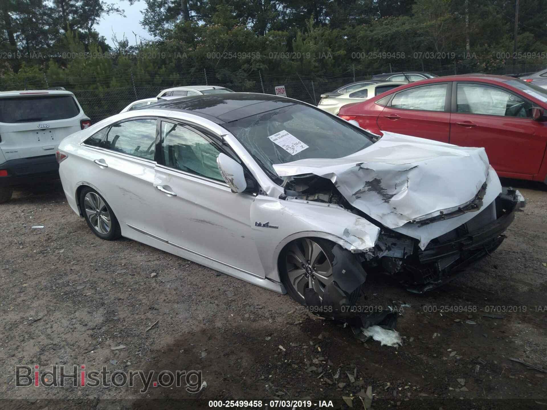 Фотография KMHEC4A49EA105459 - HYUNDAI SONATA 2014
