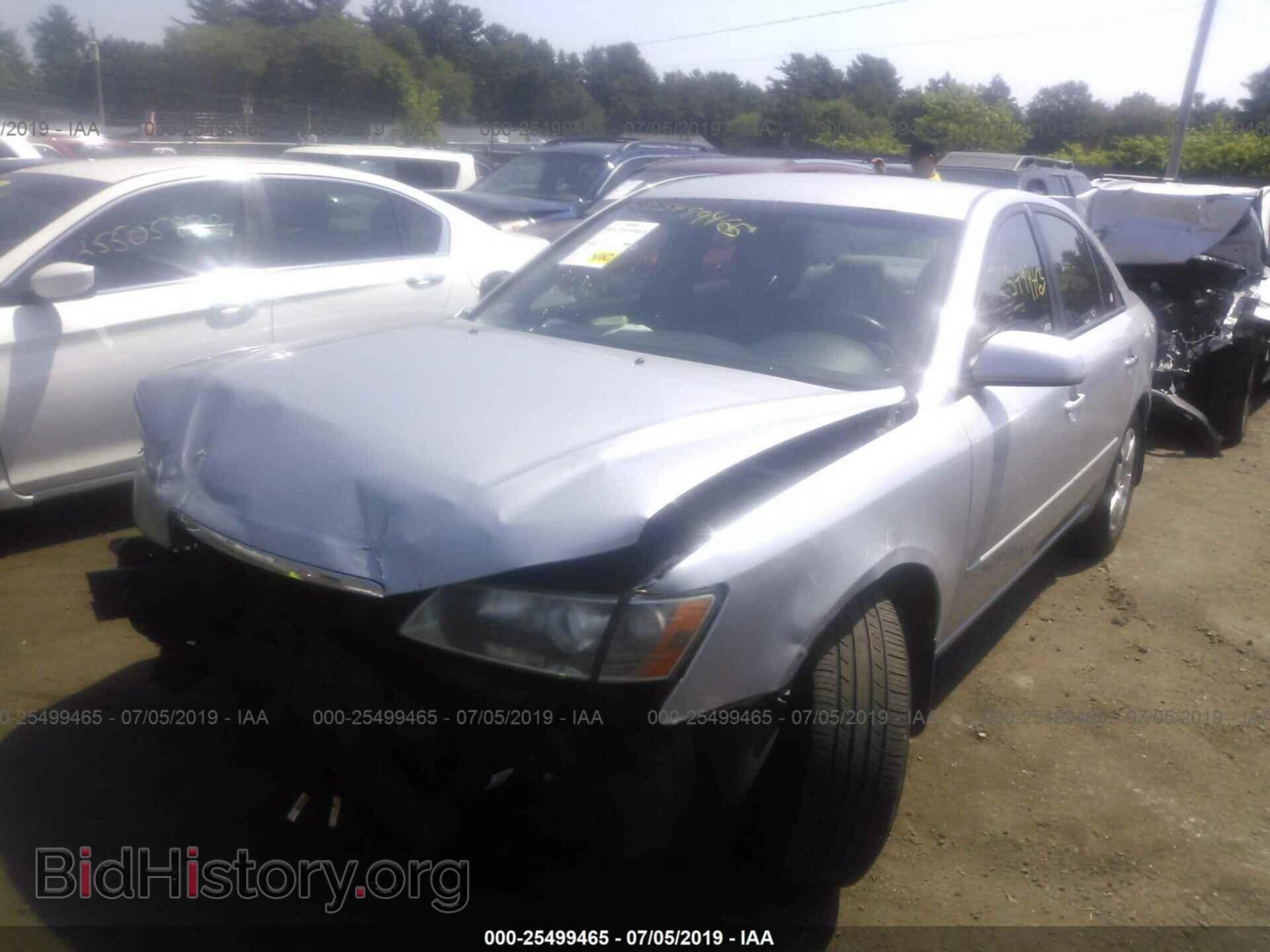 2007 HYUNDAI SONATA - VIN: 5NPET46C37H257687 - Photo 2
