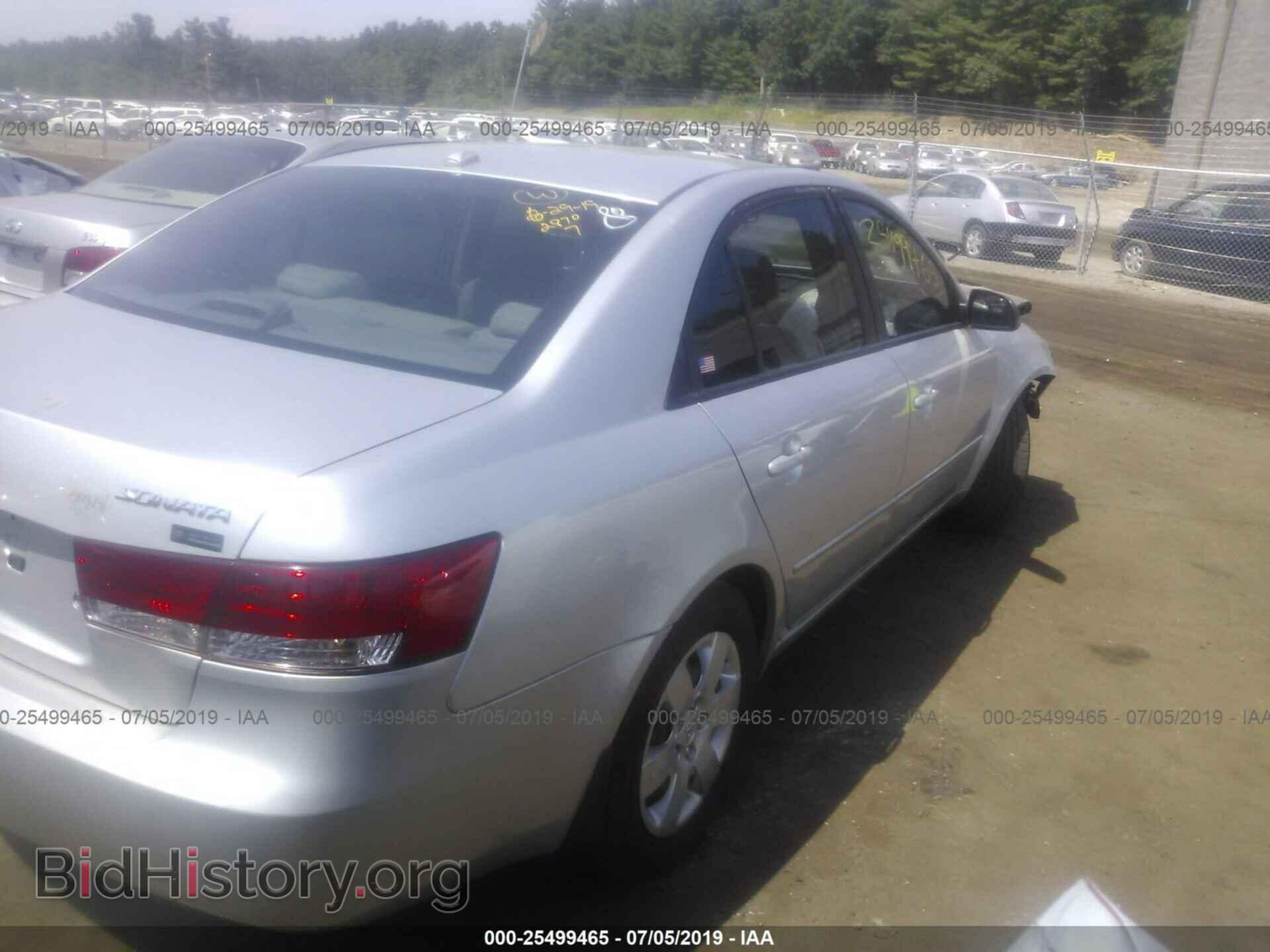 2007 HYUNDAI SONATA - VIN: 5NPET46C37H257687 - Photo 4