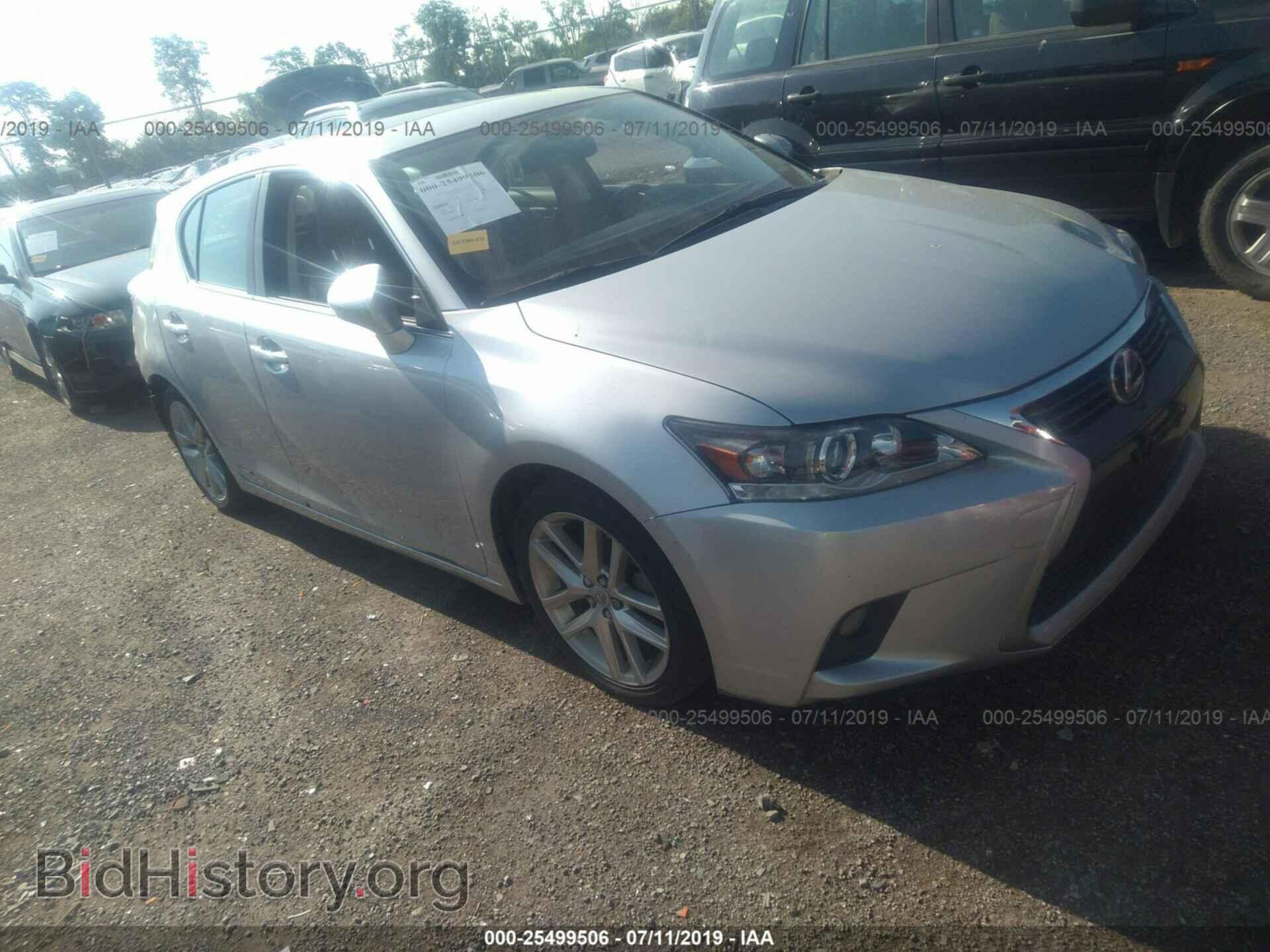 Photo JTHKD5BHXE2201069 - LEXUS CT 2014