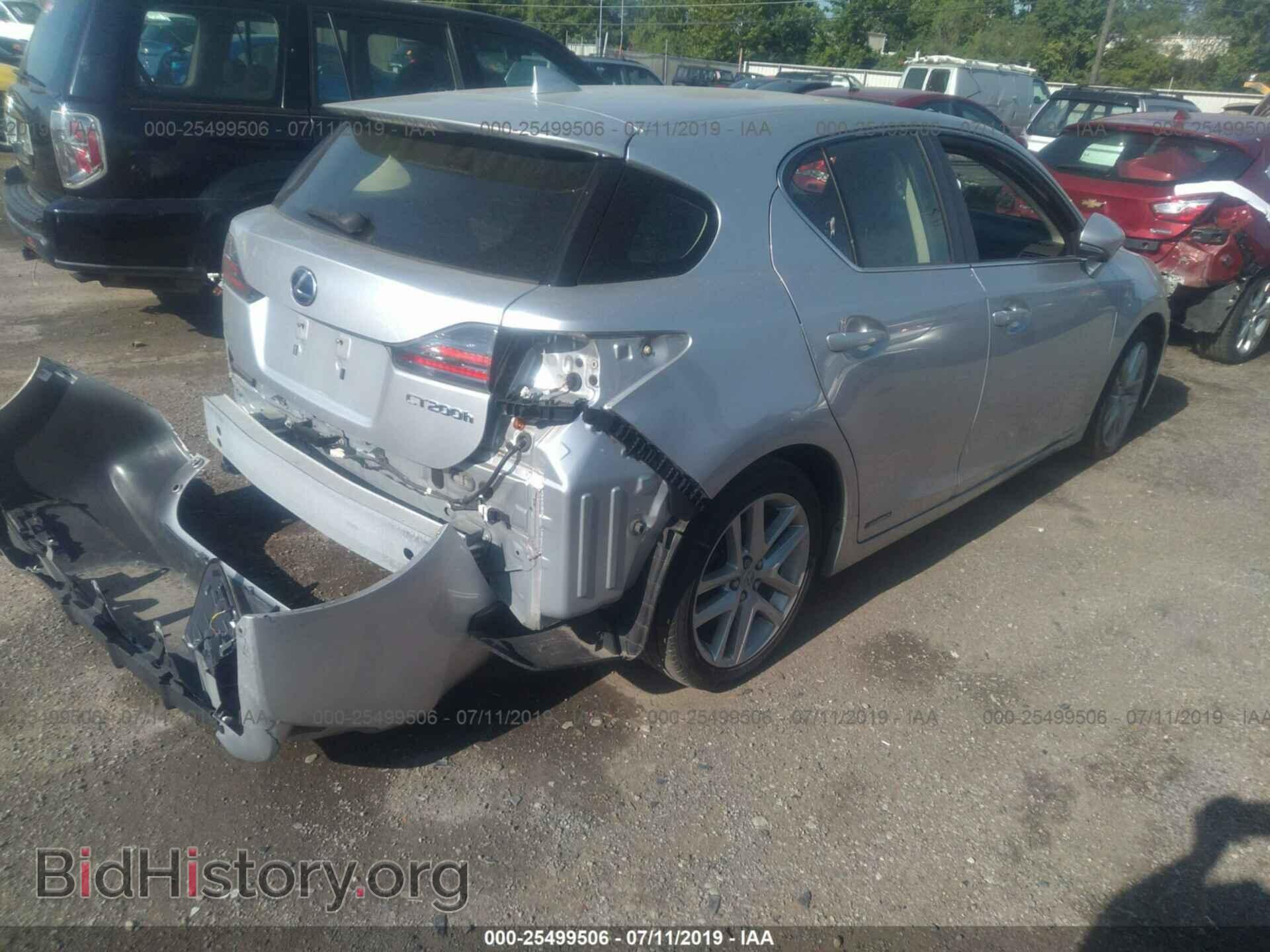 2014 LEXUS CT - VIN: JTHKD5BHXE2201069 - Photo 4