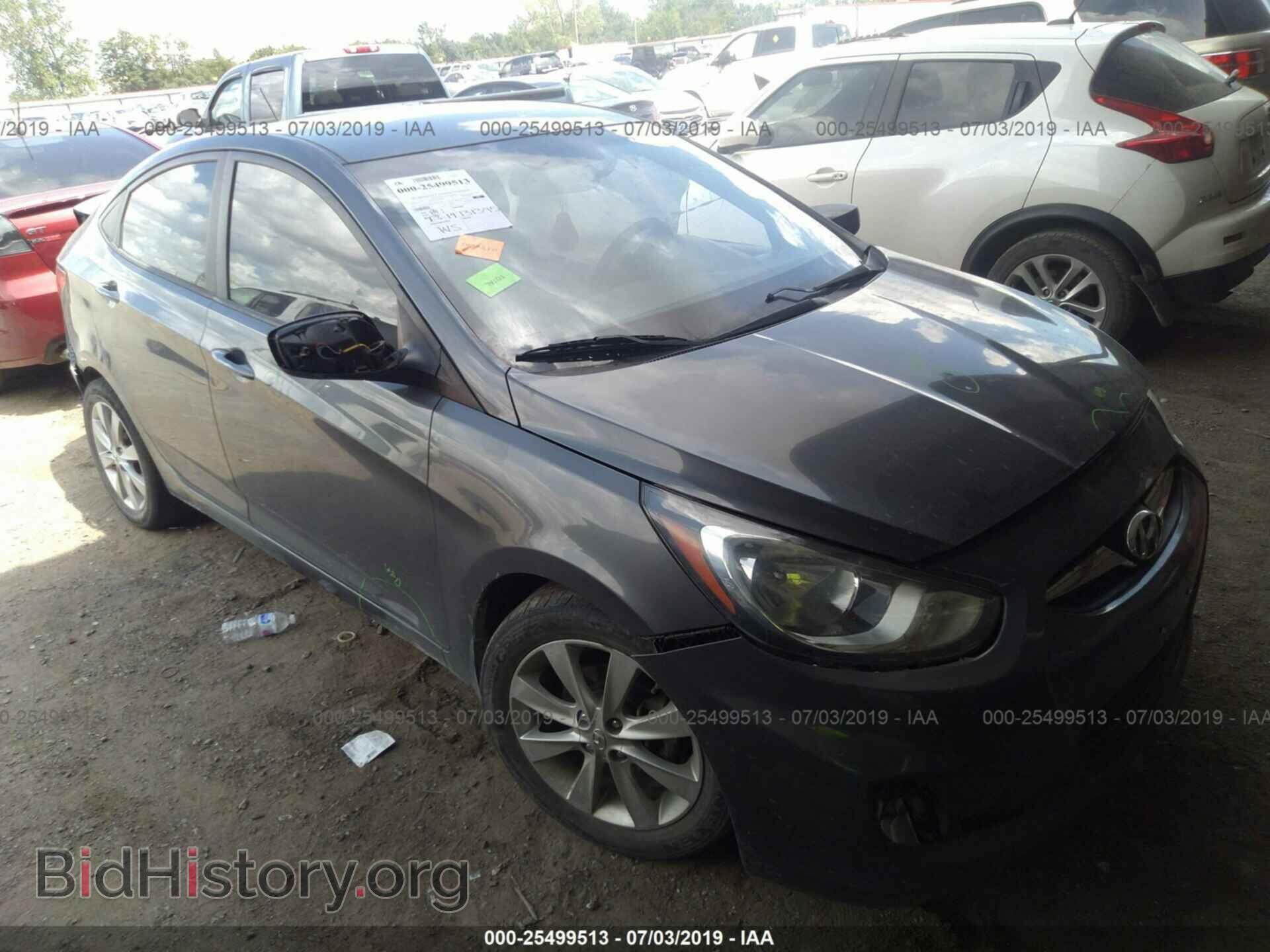 Фотография KMHCU4AE7CU097158 - HYUNDAI ACCENT 2012