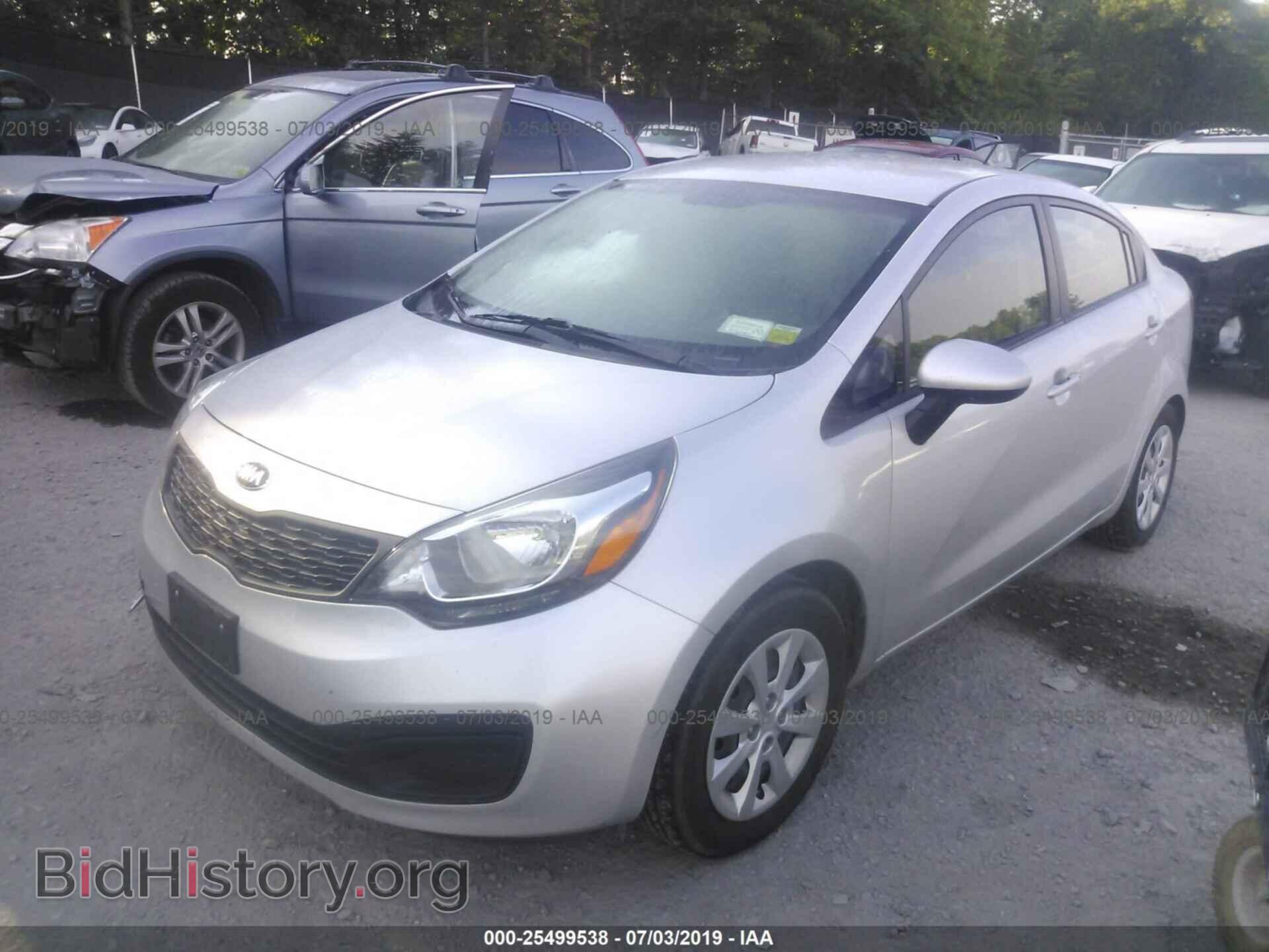2015 KIA RIO - VIN: KNADM4A34F6429151 - Фото 2