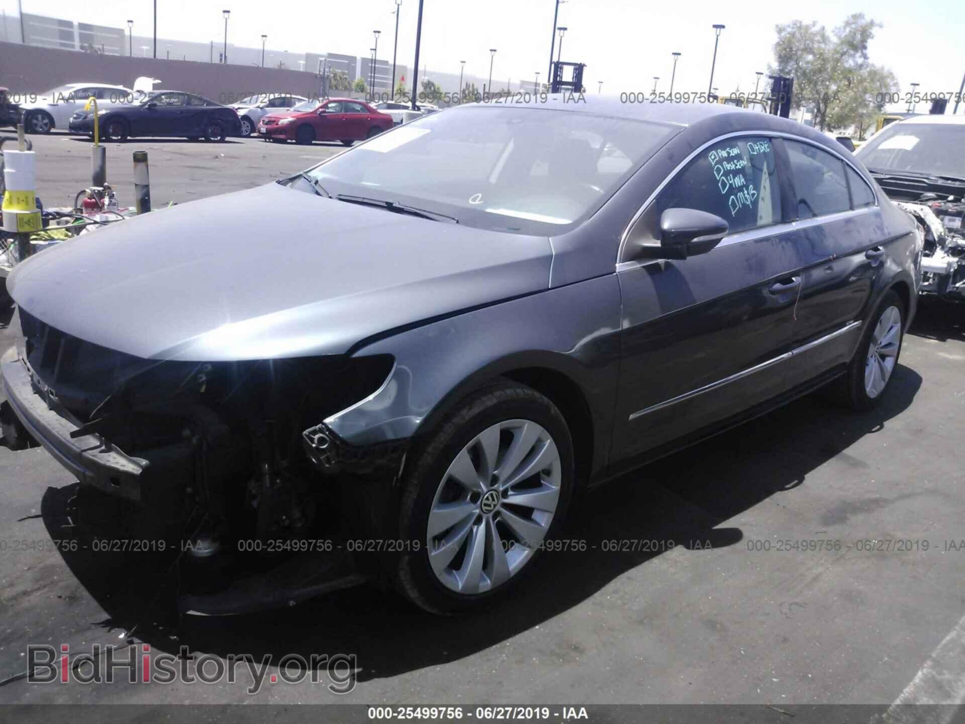 2012 VOLKSWAGEN CC - VIN: WVWMP7AN4CE502811 - Фото 2