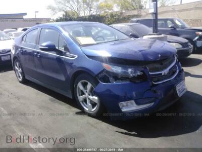 2013 Chevrolet VOLT, синий — VIN 1G1RA6E44DU124654, IAAI