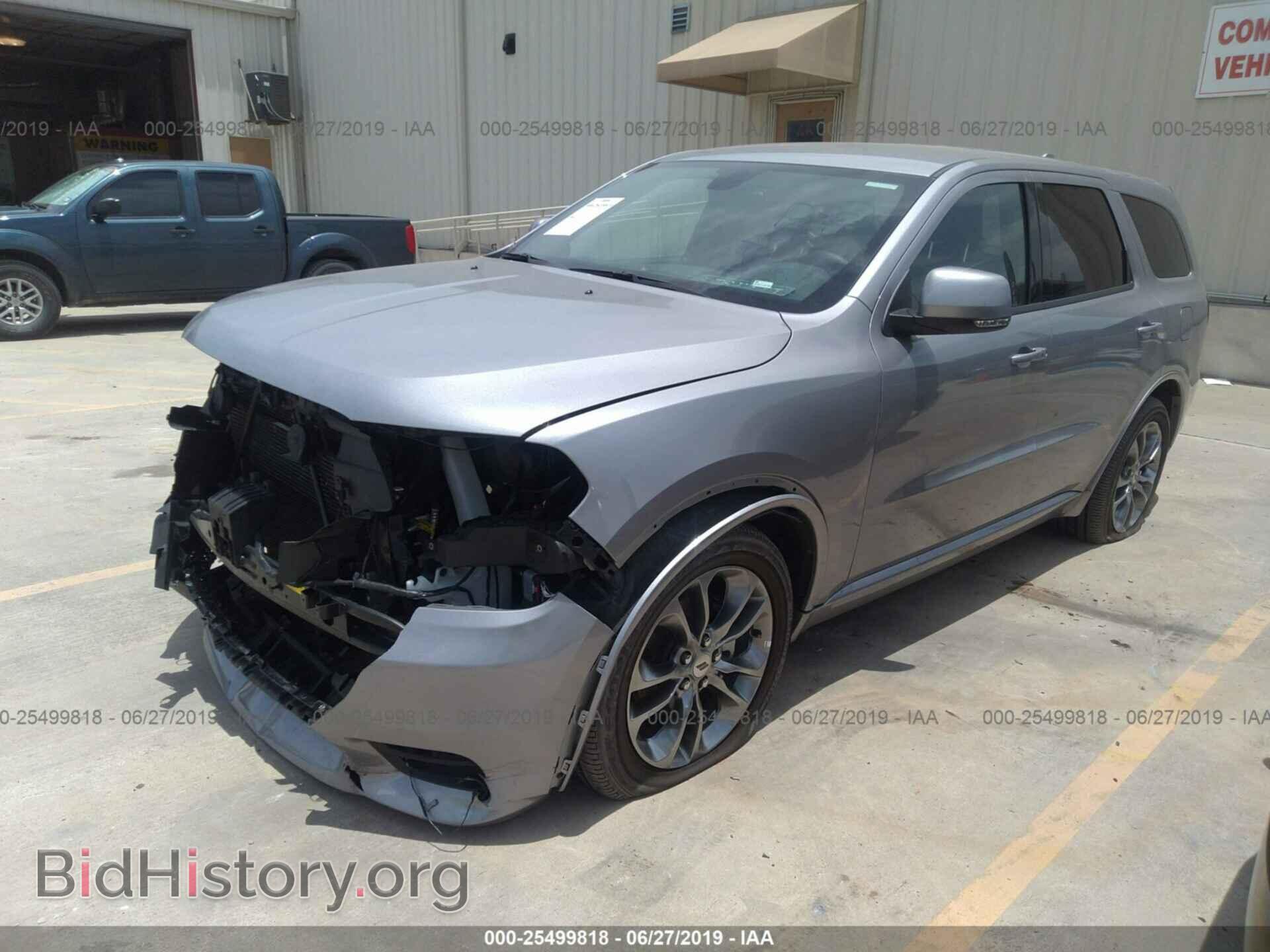 2019 DODGE DURANGO - VIN: 1C4RDHDG5KC691027 - Фото 2