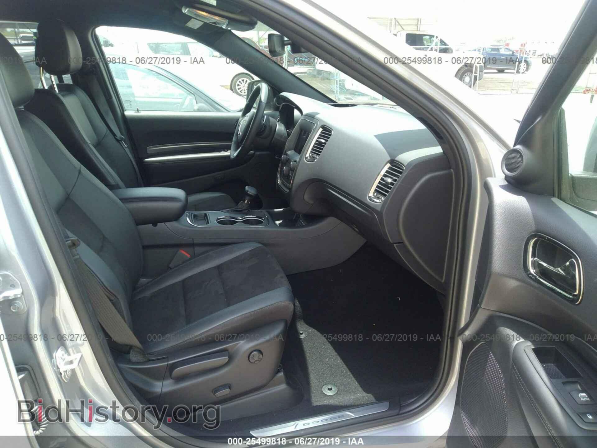 2019 DODGE DURANGO - VIN: 1C4RDHDG5KC691027 - Фото 5