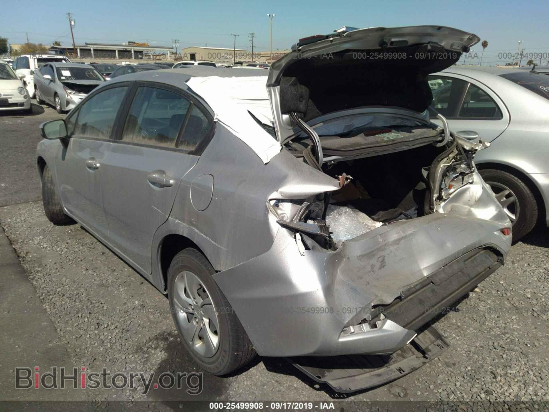 2014 HONDA CIVIC - VIN: 19XFB2F59EE266540 - Фото 3