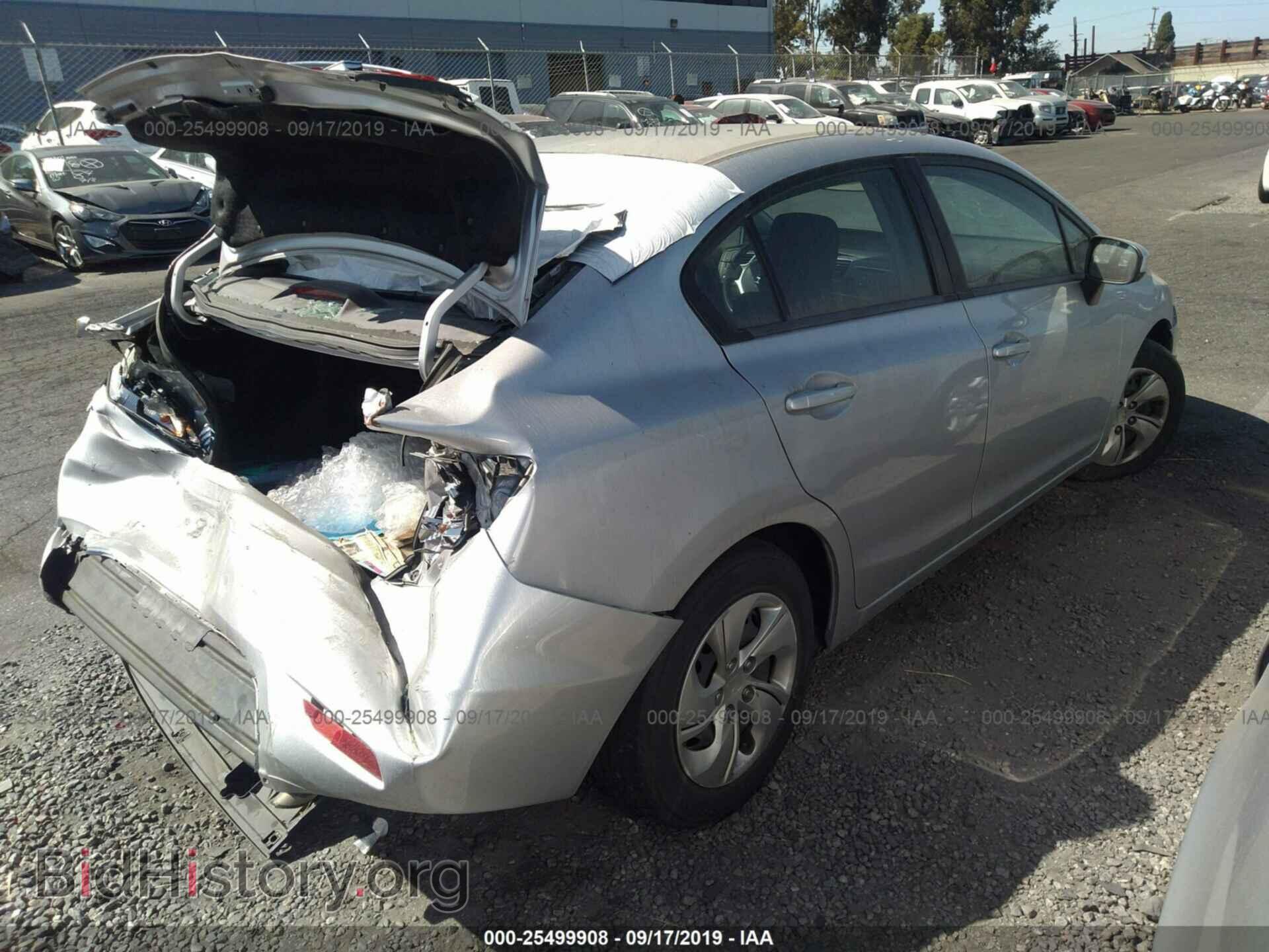 2014 HONDA CIVIC - VIN: 19XFB2F59EE266540 - Фото 4