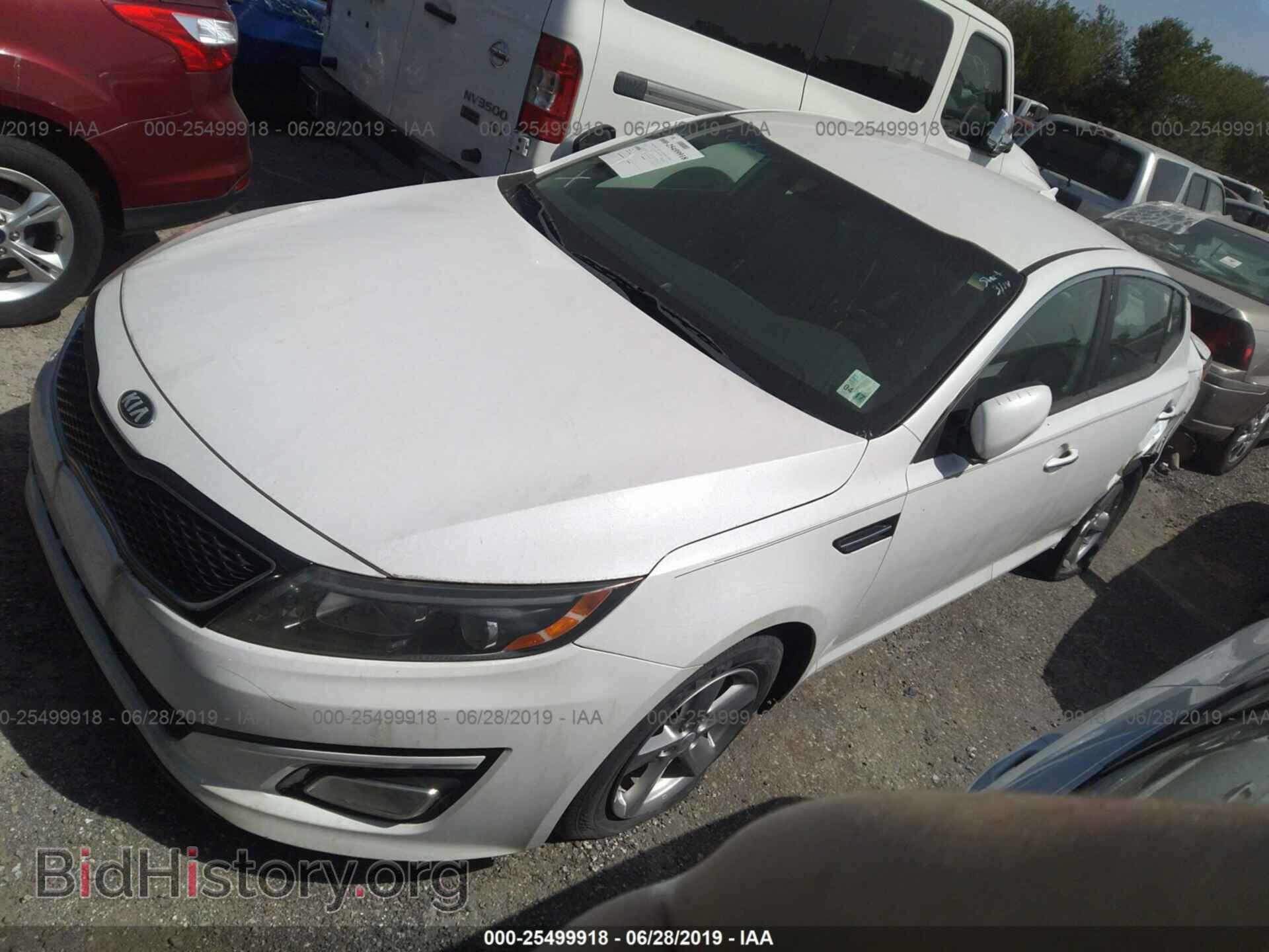 2014 KIA OPTIMA - VIN: 5XXGM4A75EG329353 - Photo 2