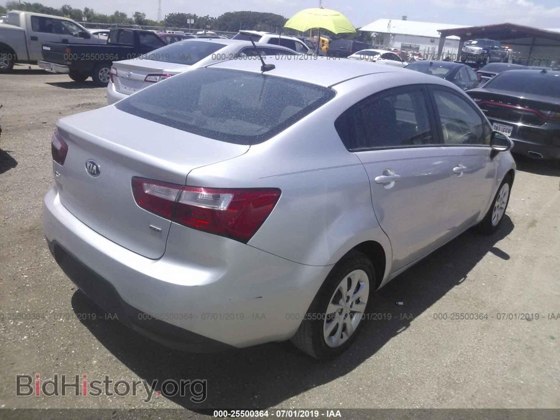 2014 KIA RIO - VIN: KNADM4A31E6374866 - Фото 4