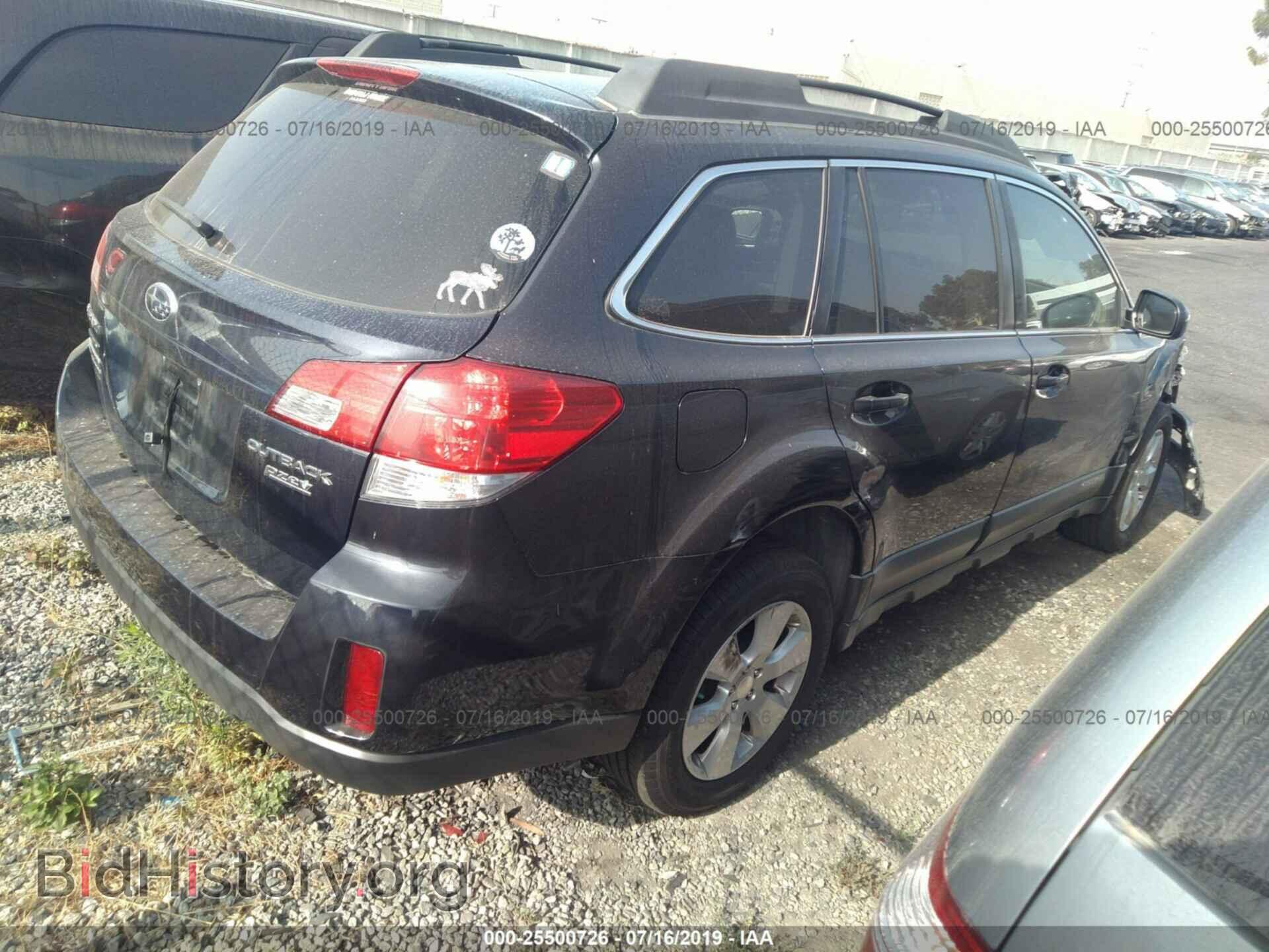 2012 SUBARU OUTBACK - VIN: 4S4BRBCC5C3233001 - Фото 4
