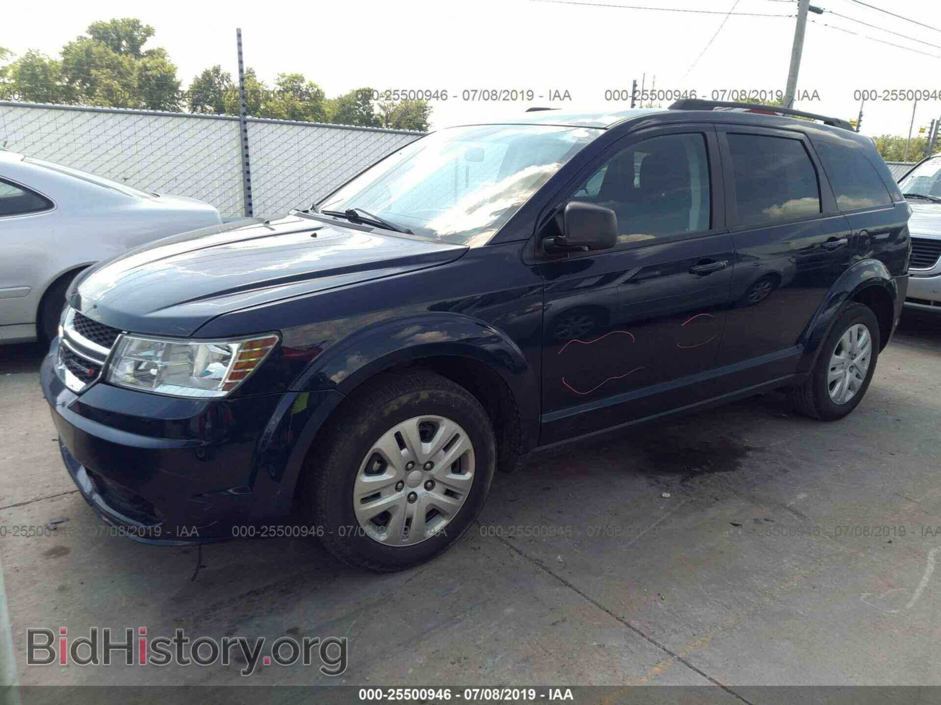 2017 DODGE JOURNEY - VIN: 3C4PDCAB5HT708473 - Фото 2