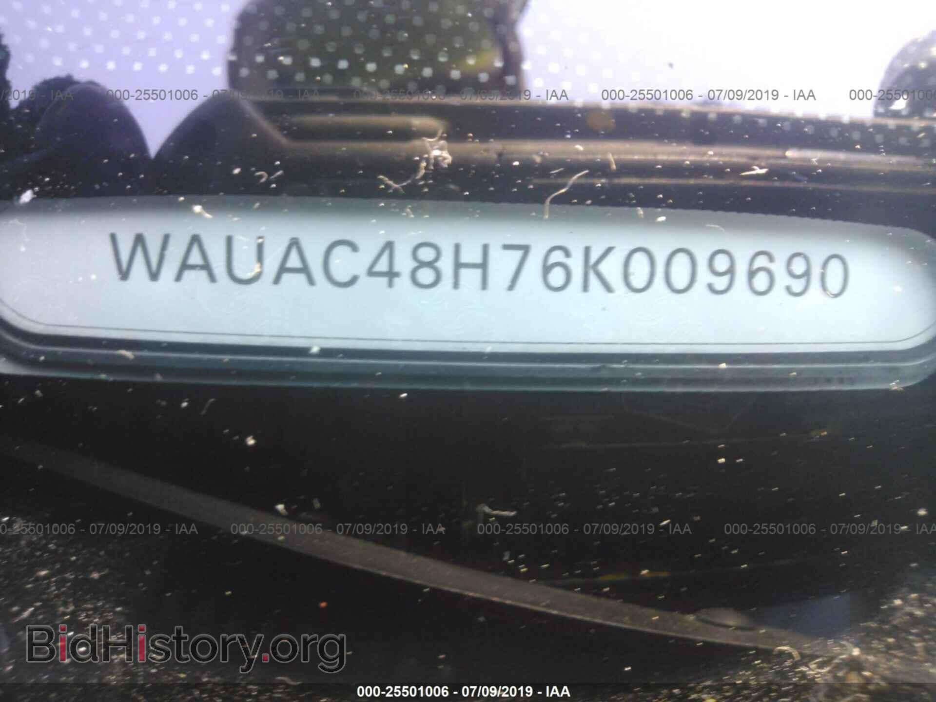 2006 AUDI A4 - VIN: WAUAC48H76K009690 - Фото 9