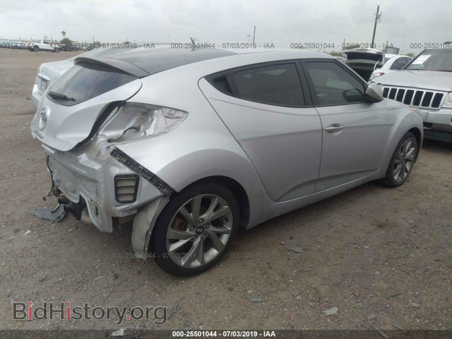 2016 HYUNDAI VELOSTER - VIN: KMHTC6AD8GU289328 - Фото 4