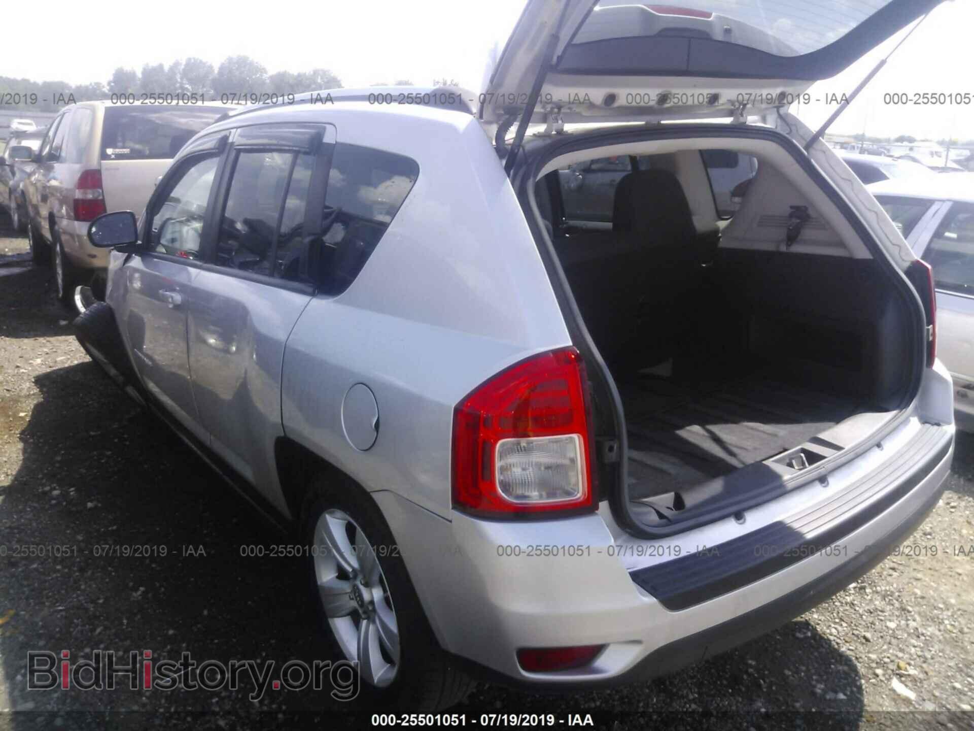 2012 JEEP COMPASS - VIN: 1C4NJDBB3CD547690 - Фото 3