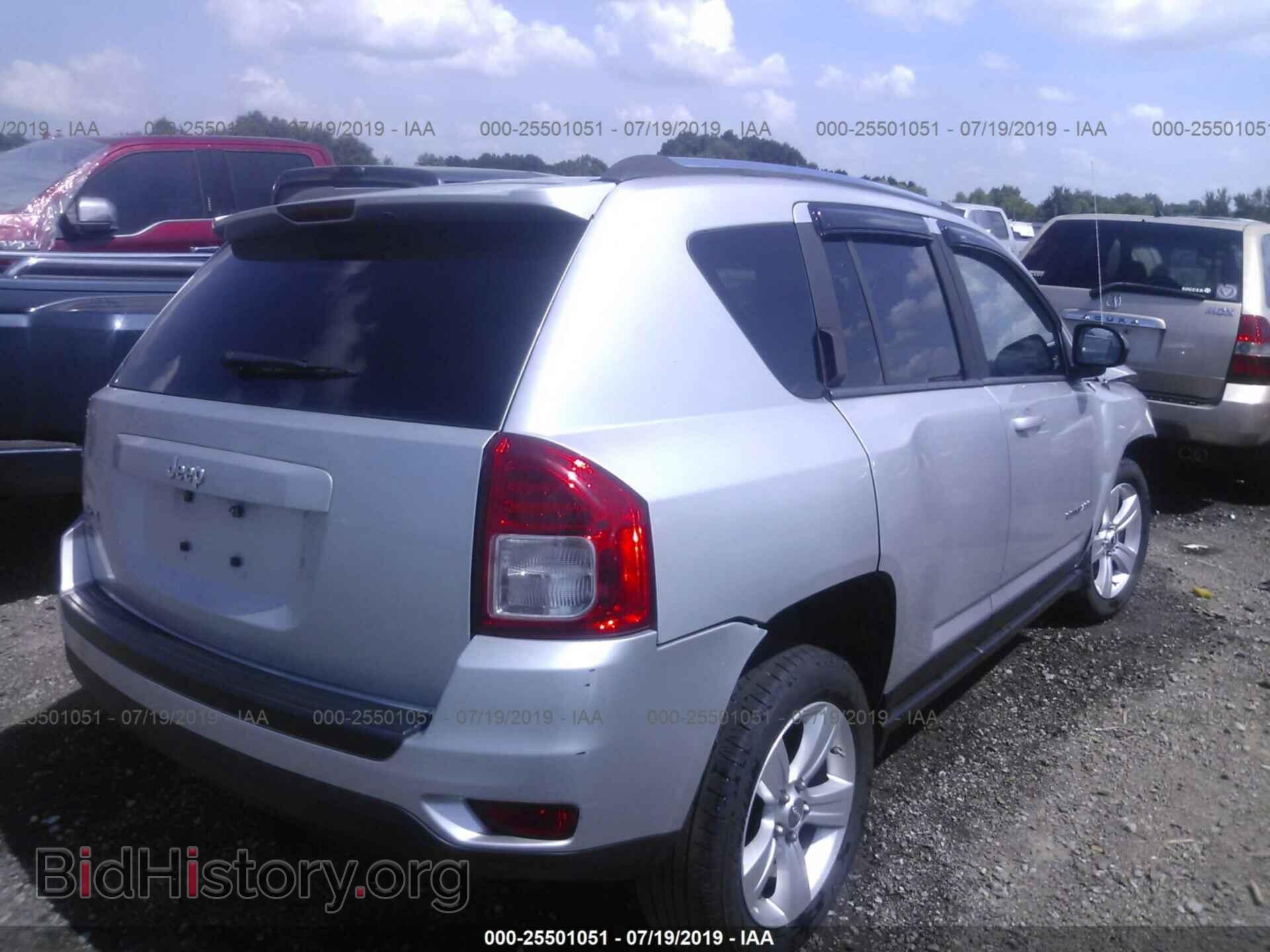 2012 JEEP COMPASS - VIN: 1C4NJDBB3CD547690 - Фото 4