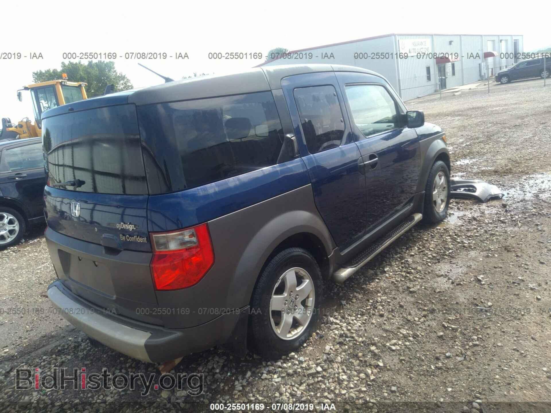 2003 HONDA ELEMENT - VIN: 5J6YH28593L025693 - Фото 4