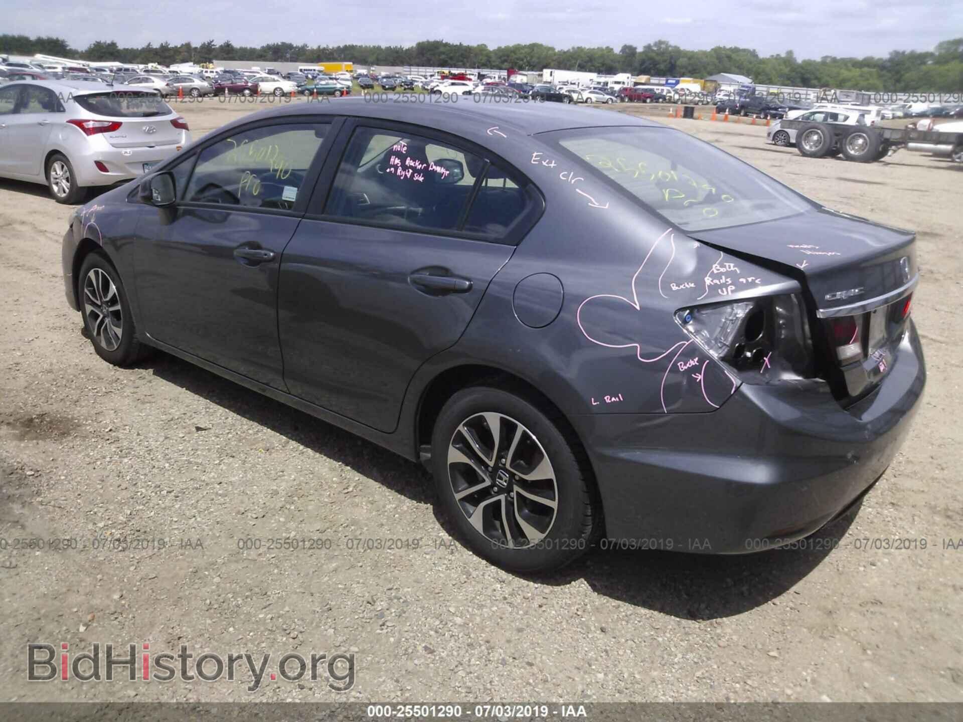 2013 HONDA CIVIC - VIN: 19XFB2F89DE080358 - Photo 3
