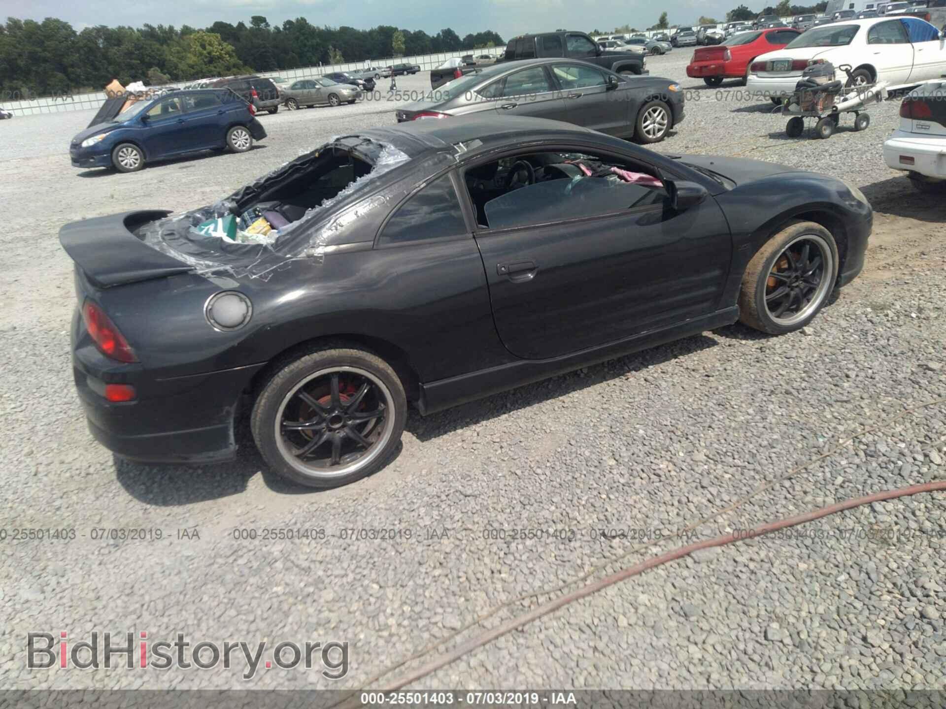 2001 MITSUBISHI ECLIPSE - VIN: 4A3AC84H11E084339 - Фото 4
