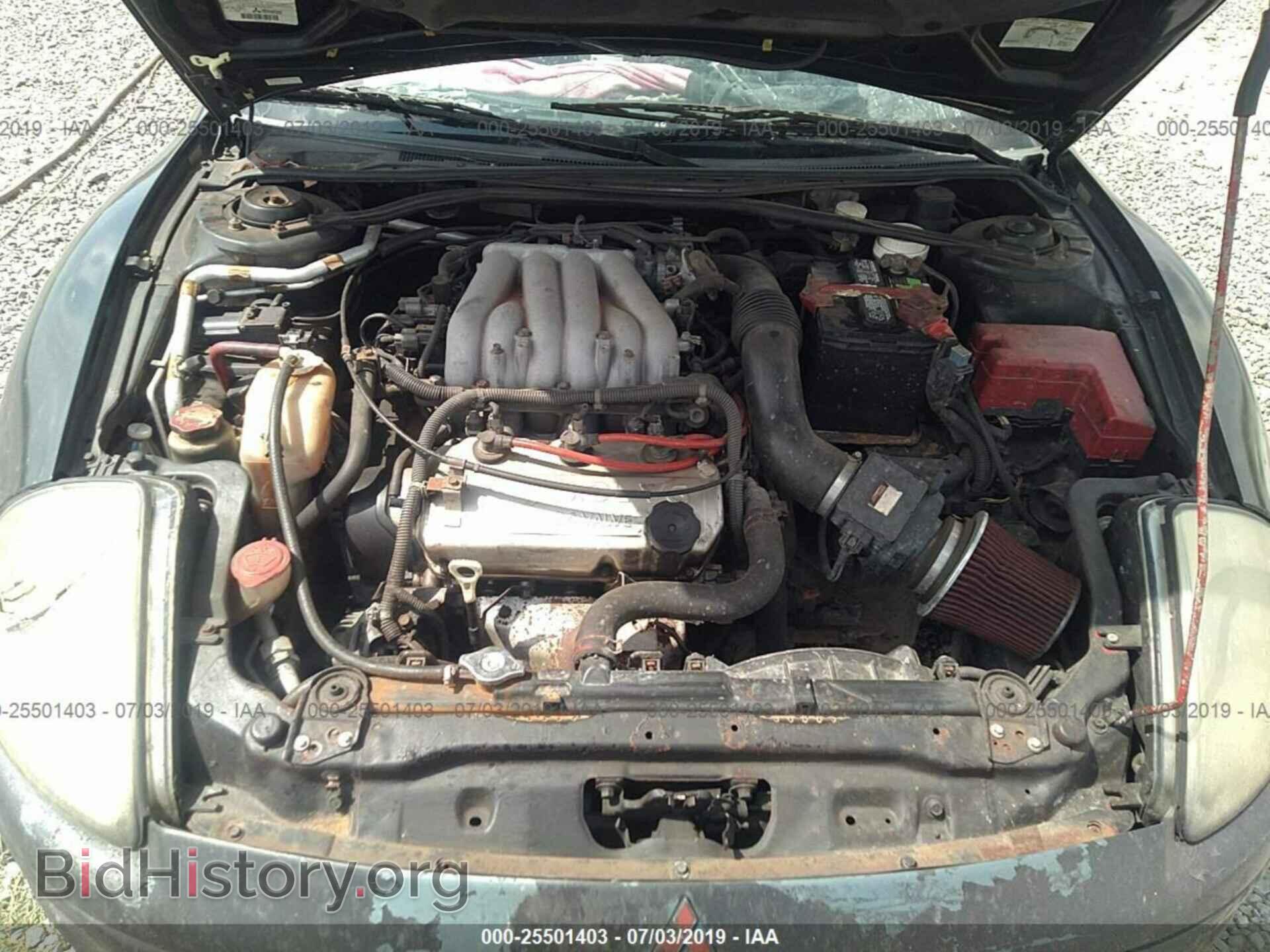 2001 MITSUBISHI ECLIPSE - VIN: 4A3AC84H11E084339 - Фото 10