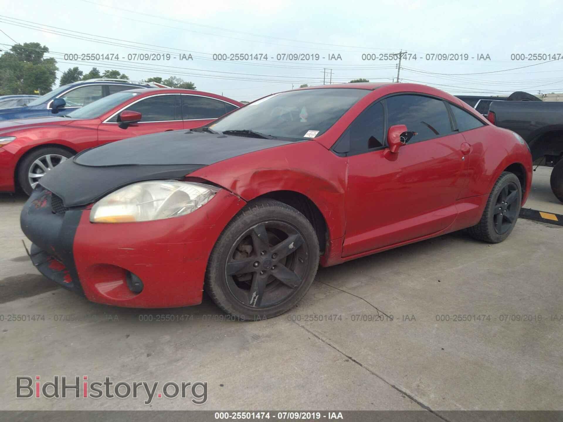 2006 MITSUBISHI ECLIPSE - VIN: 4A3AK24F66E037037 - Фото 2