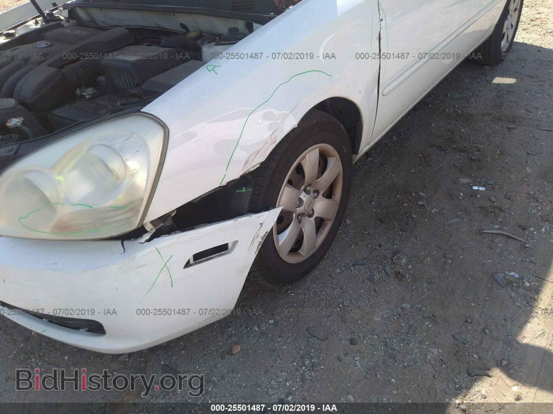 2007 KIA OPTIMA - VIN: KNAGE123775111085 - Фото 6