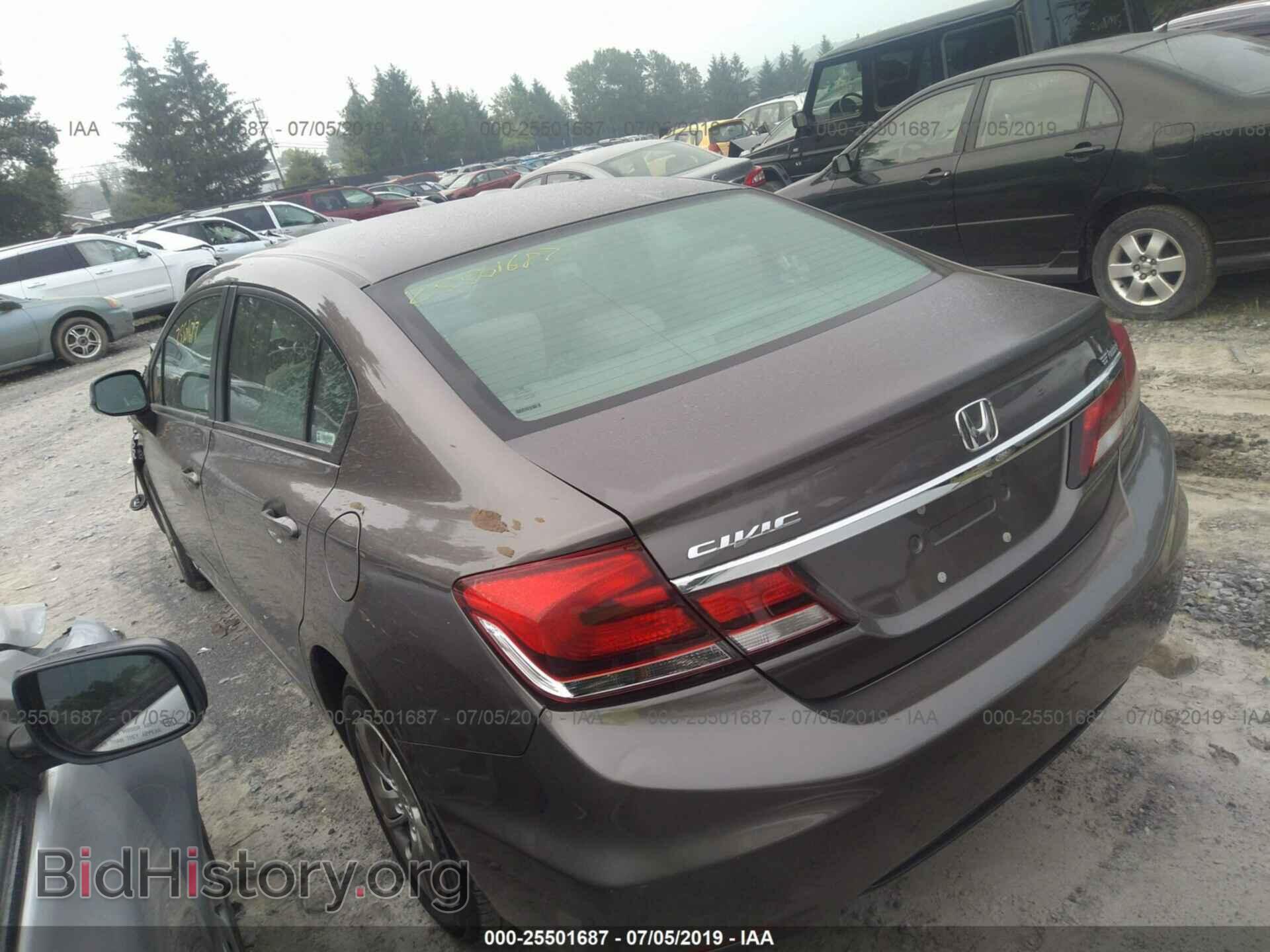 2013 HONDA CIVIC - VIN: 2HGFB2F58DH552187 - Фото 3