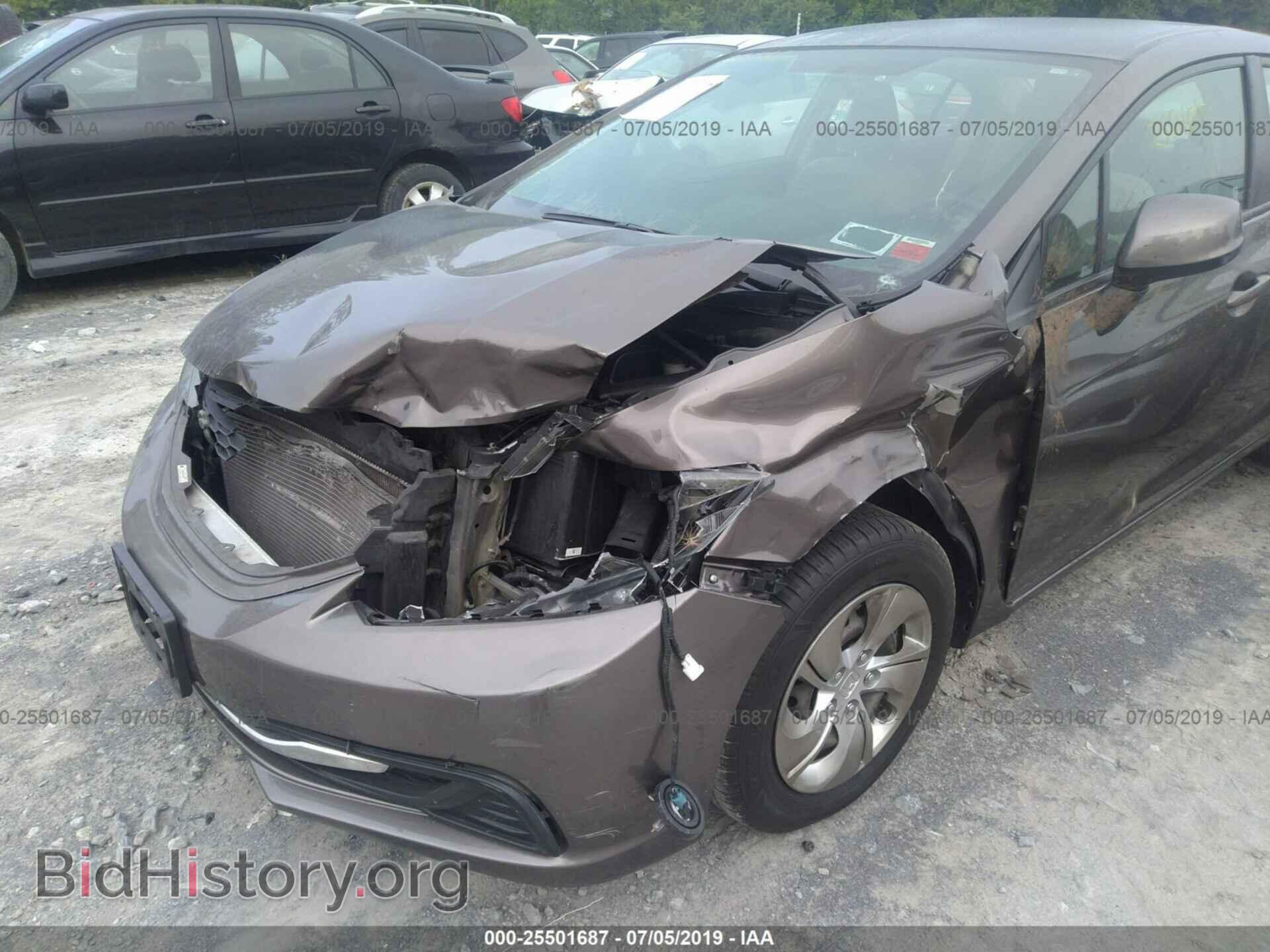2013 HONDA CIVIC - VIN: 2HGFB2F58DH552187 - Фото 6