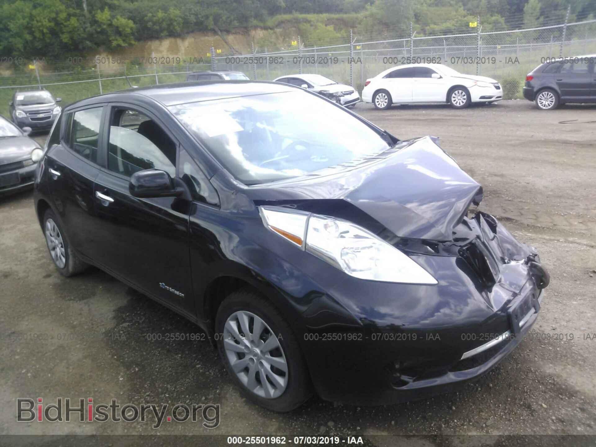 Фотография 1N4AZ0CPXFC329790 - NISSAN LEAF 2015