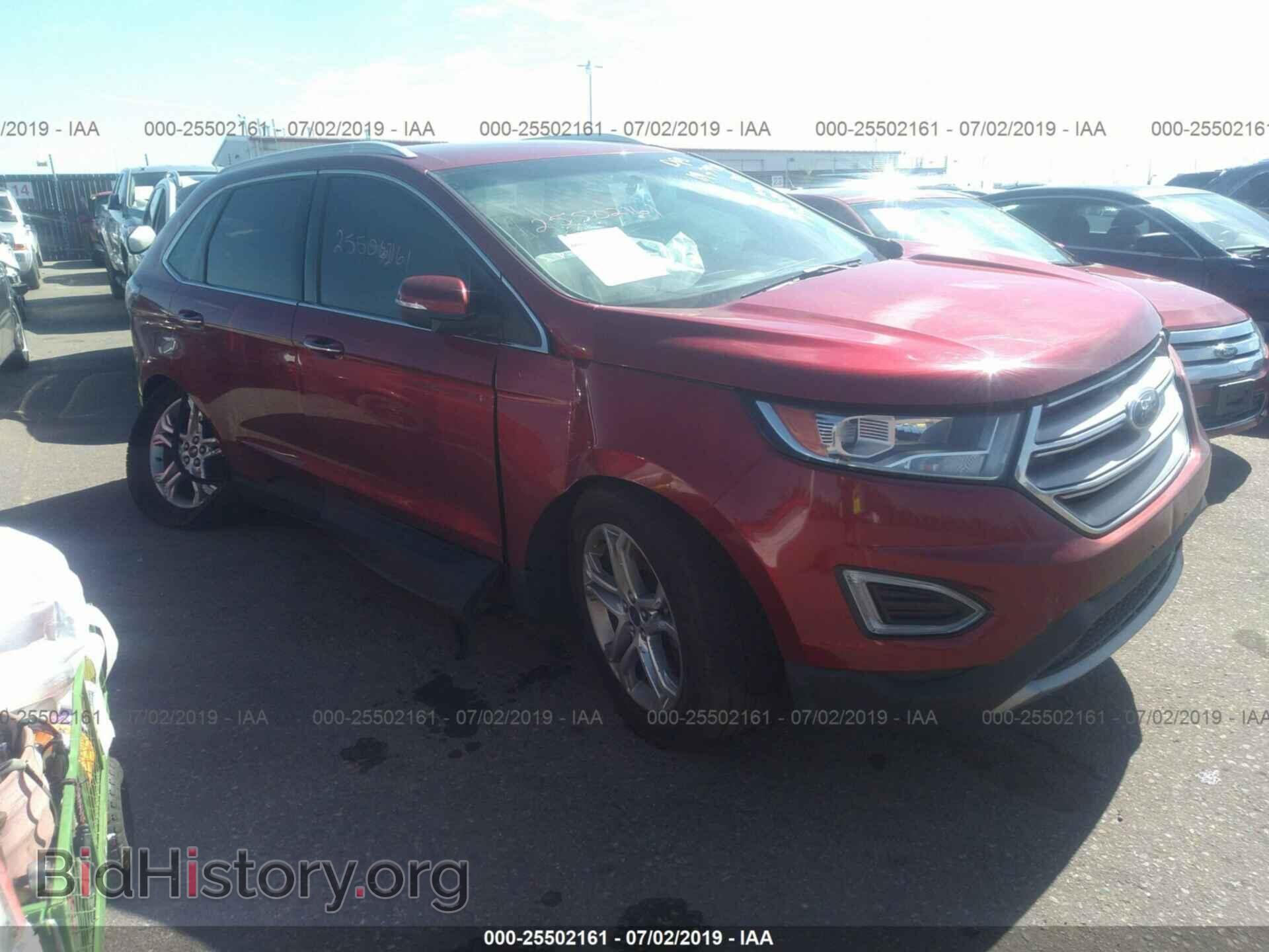 Фотография 2FMTK4K98FBB56798 - FORD EDGE 2015
