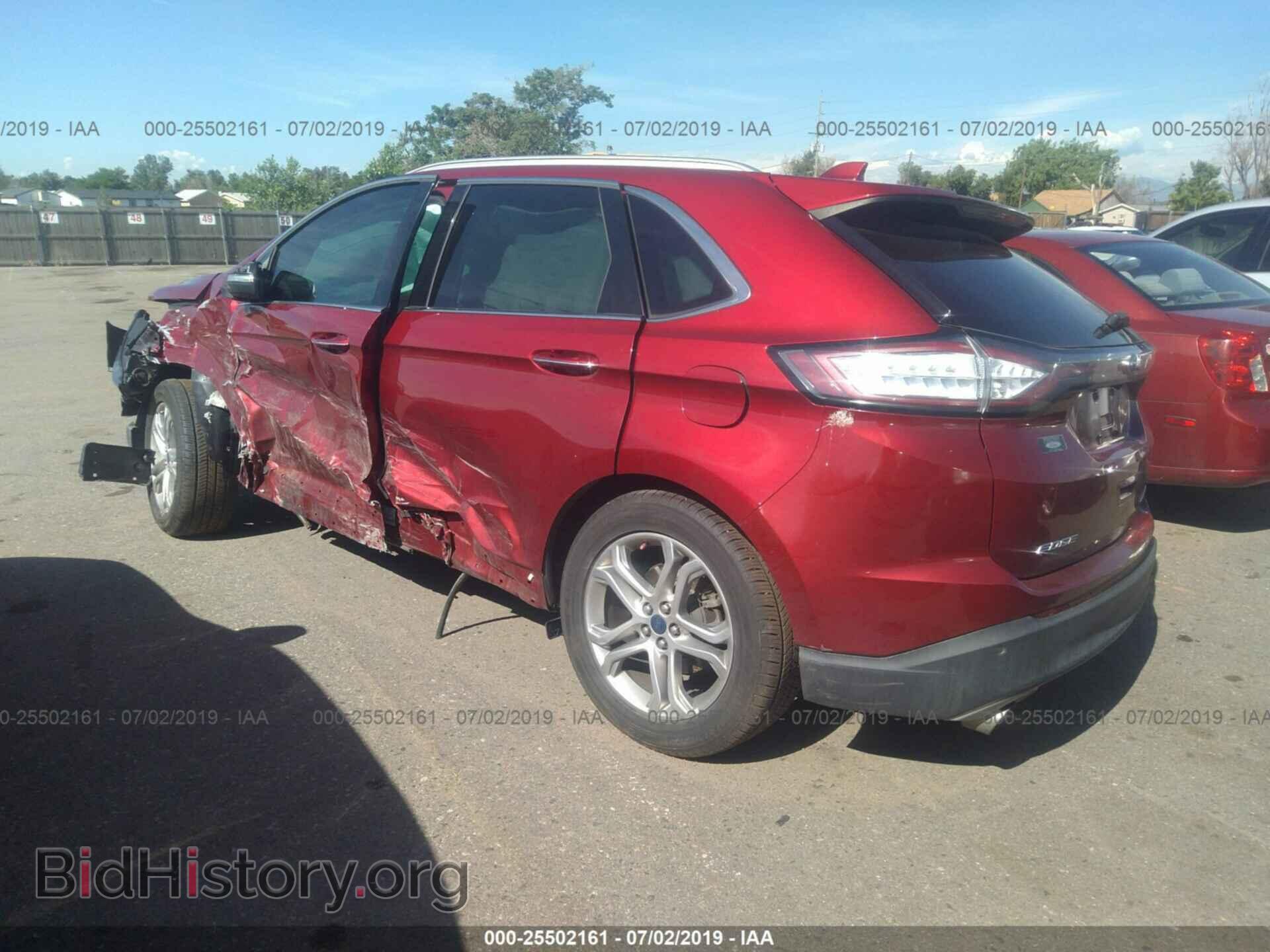 2015 FORD EDGE - VIN: 2FMTK4K98FBB56798 - Фото 3
