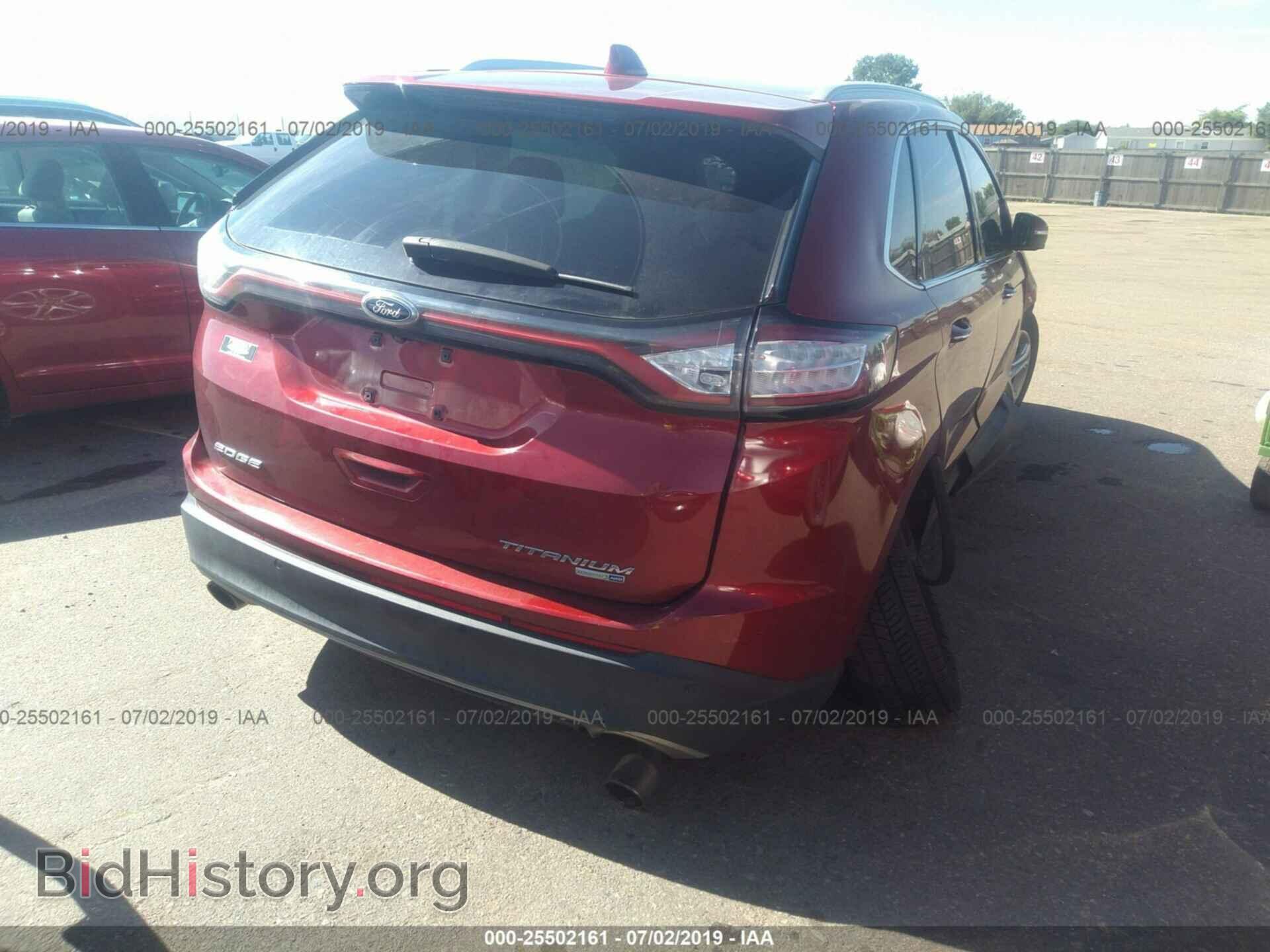 2015 FORD EDGE - VIN: 2FMTK4K98FBB56798 - Фото 4
