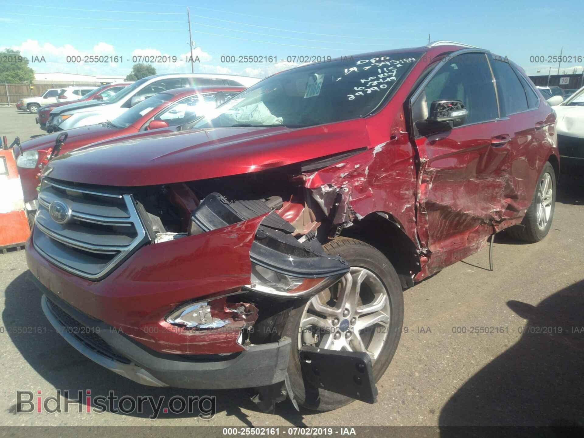 2015 FORD EDGE - VIN: 2FMTK4K98FBB56798 - Фото 6
