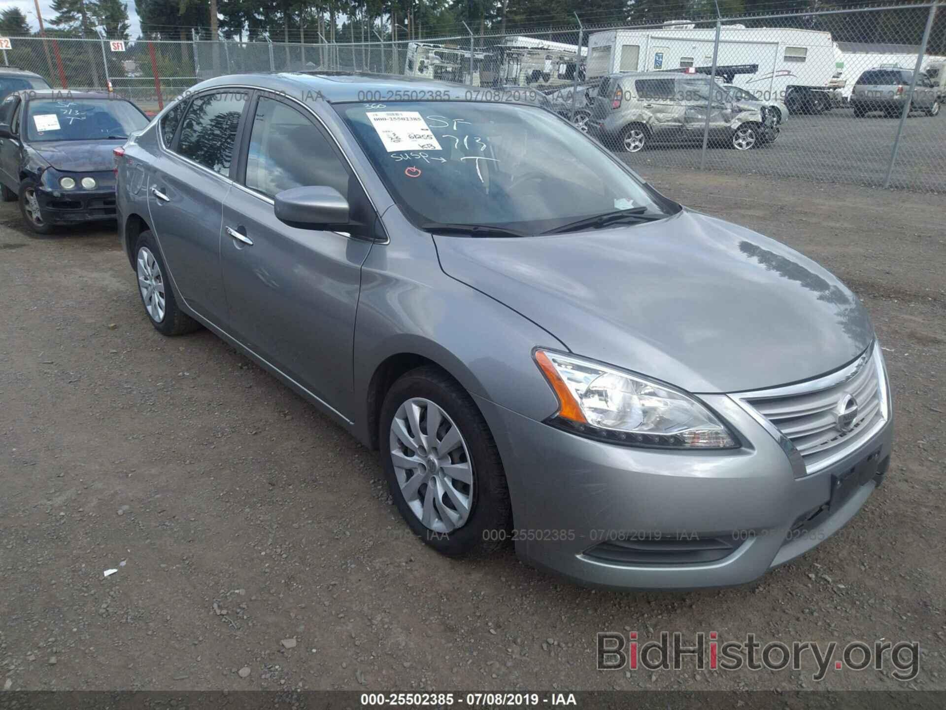 Photo 3N1AB7AP7DL607415 - NISSAN SENTRA 2013