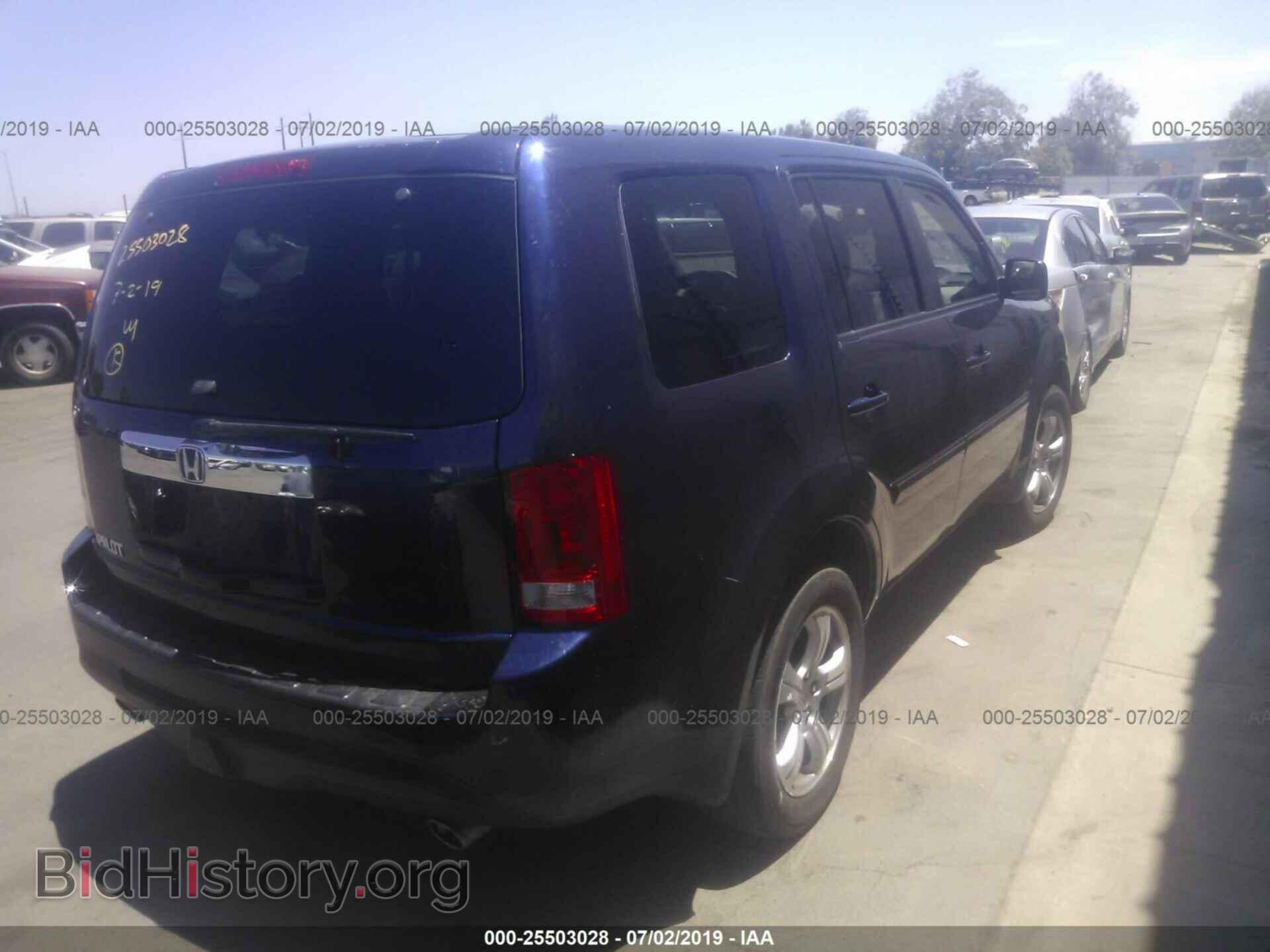 2013 HONDA PILOT - VIN: 5FNYF3H4XDB004414 - Photo 4