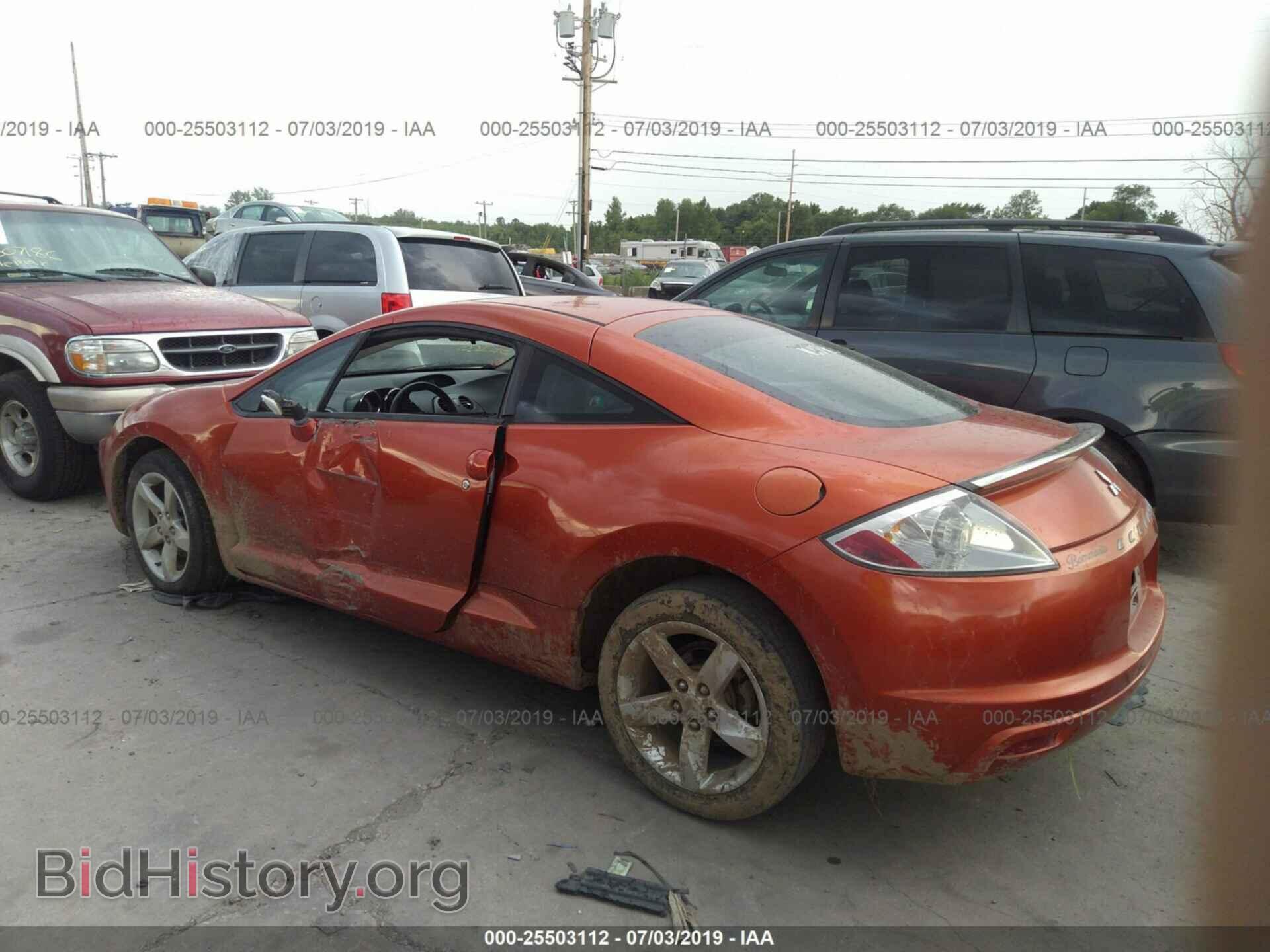 2009 MITSUBISHI ECLIPSE - VIN: 4A3AK24F69E018220 - Фото 3