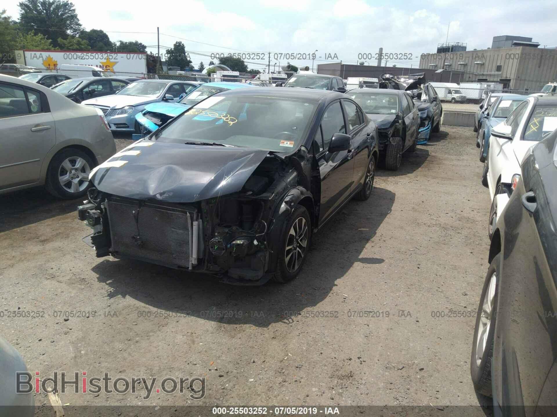 2013 HONDA CIVIC - VIN: 19XFB2F59DE223833 - Фото 2