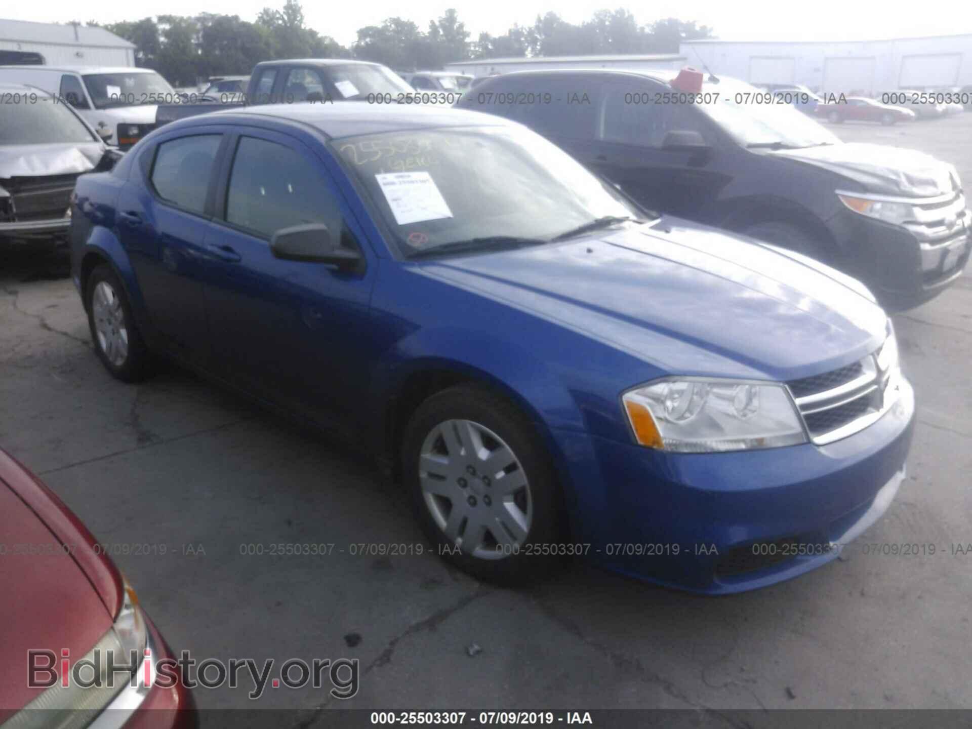 Photo 1C3CDZAB6DN650681 - DODGE AVENGER 2013