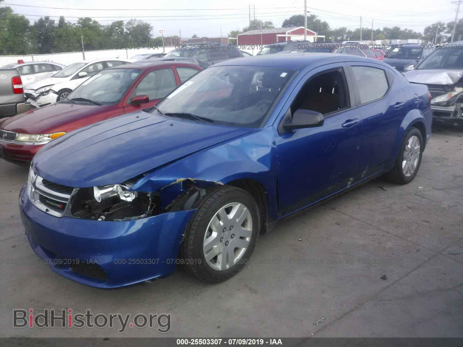 2013 DODGE AVENGER - VIN: 1C3CDZAB6DN650681 - Фото 2