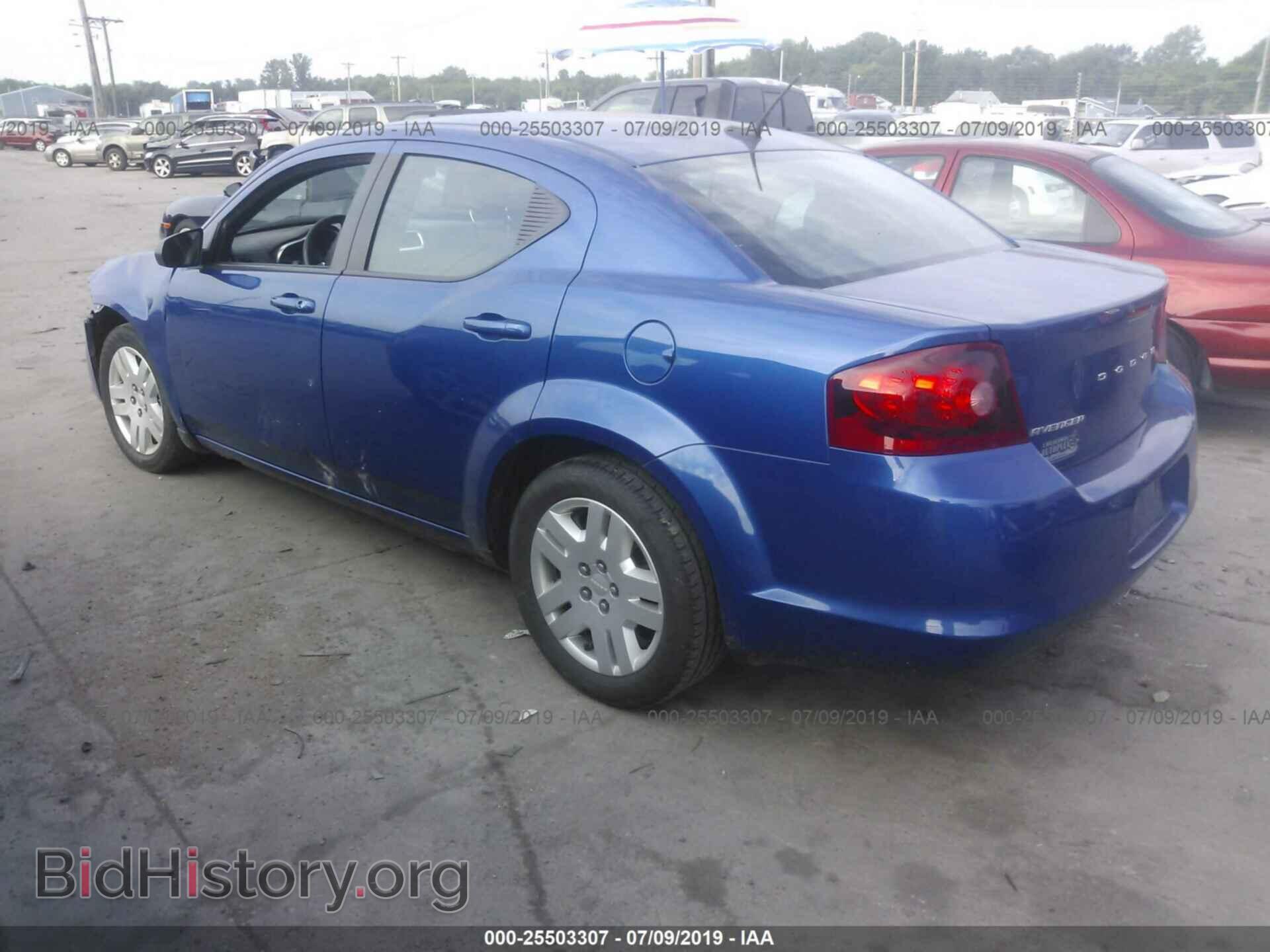 2013 DODGE AVENGER - VIN: 1C3CDZAB6DN650681 - Фото 3