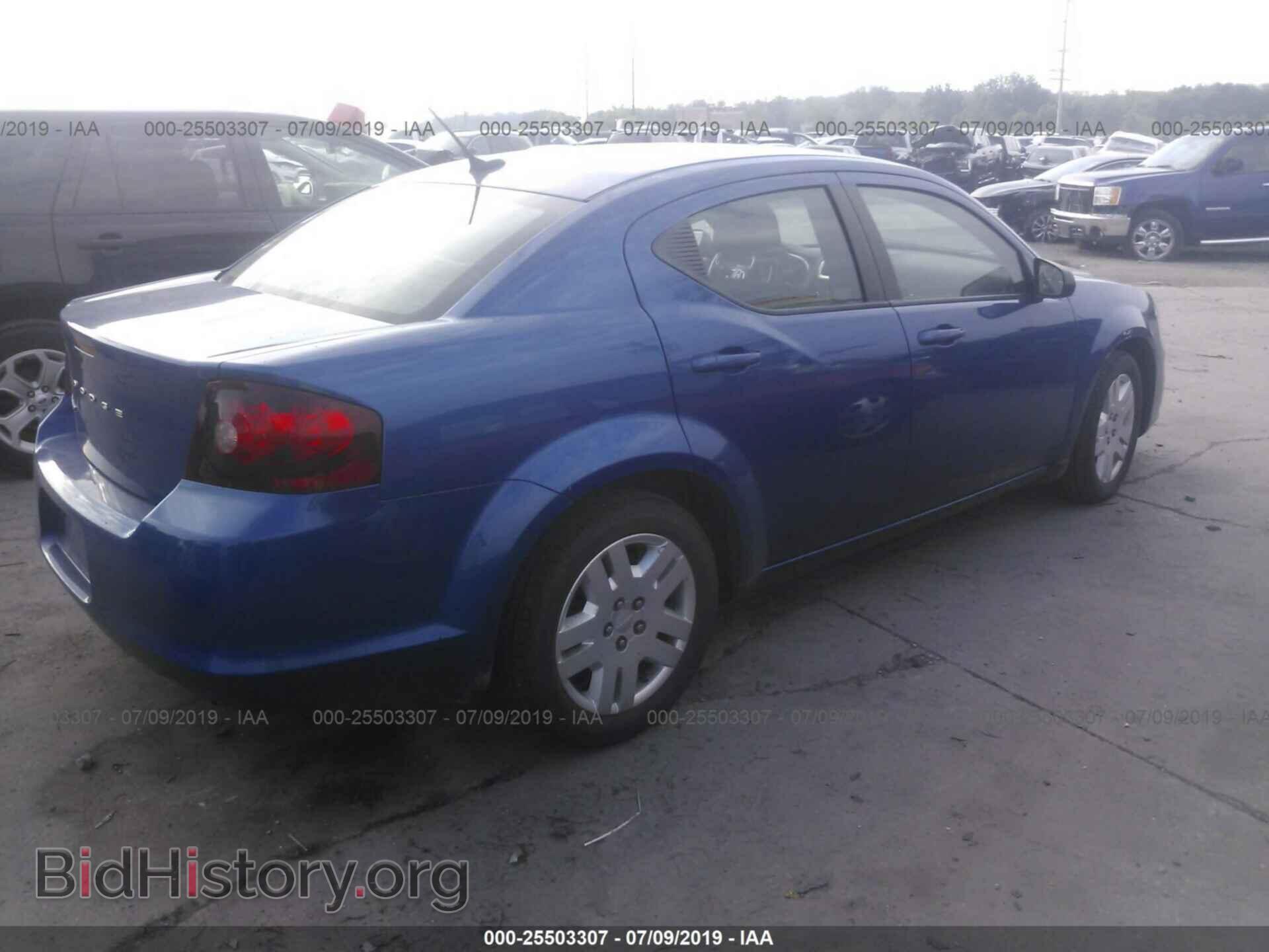 2013 DODGE AVENGER - VIN: 1C3CDZAB6DN650681 - Фото 4