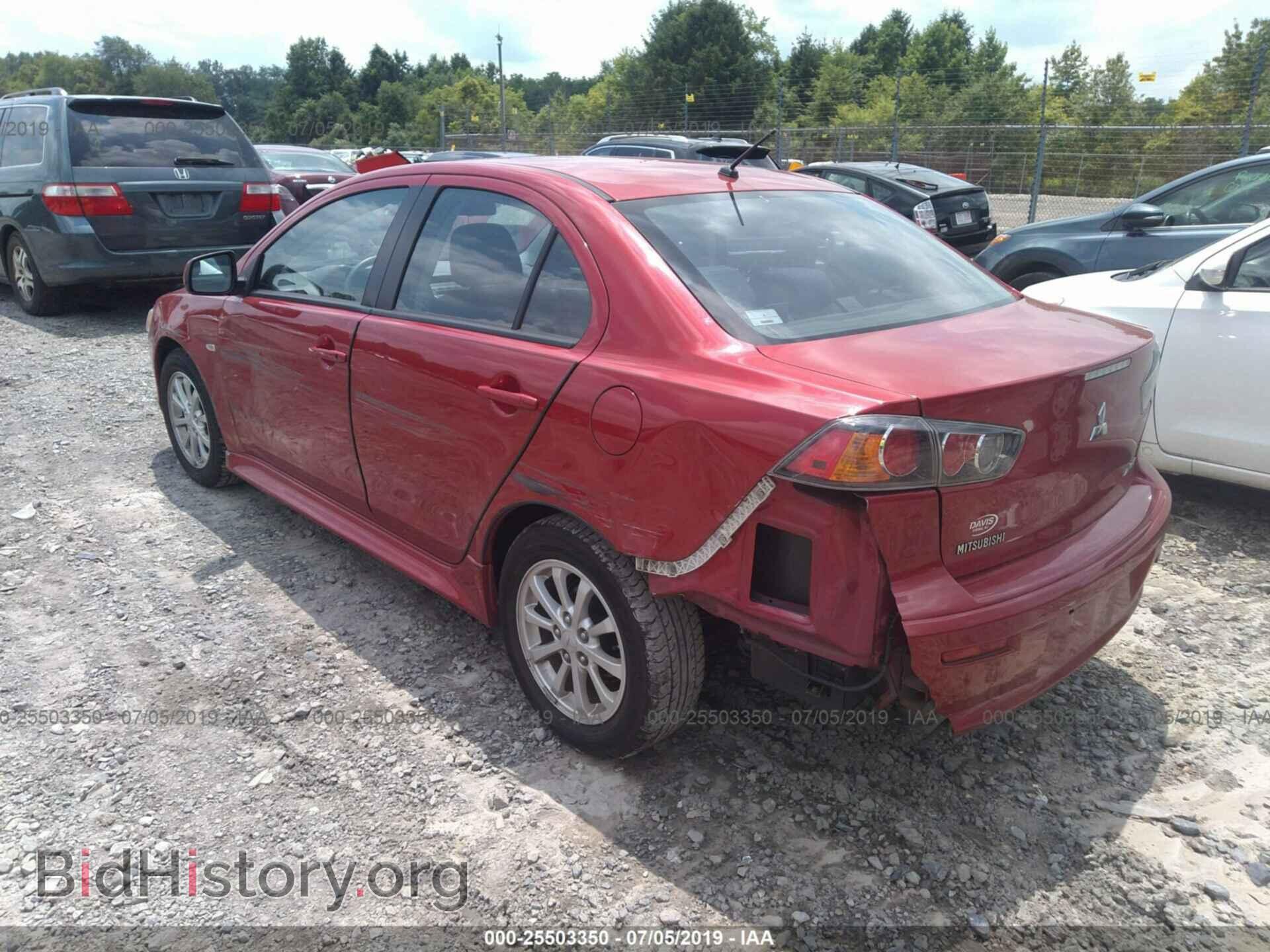 2012 MITSUBISHI LANCER - VIN: JA32U2FU6CU014791 - Фото 3