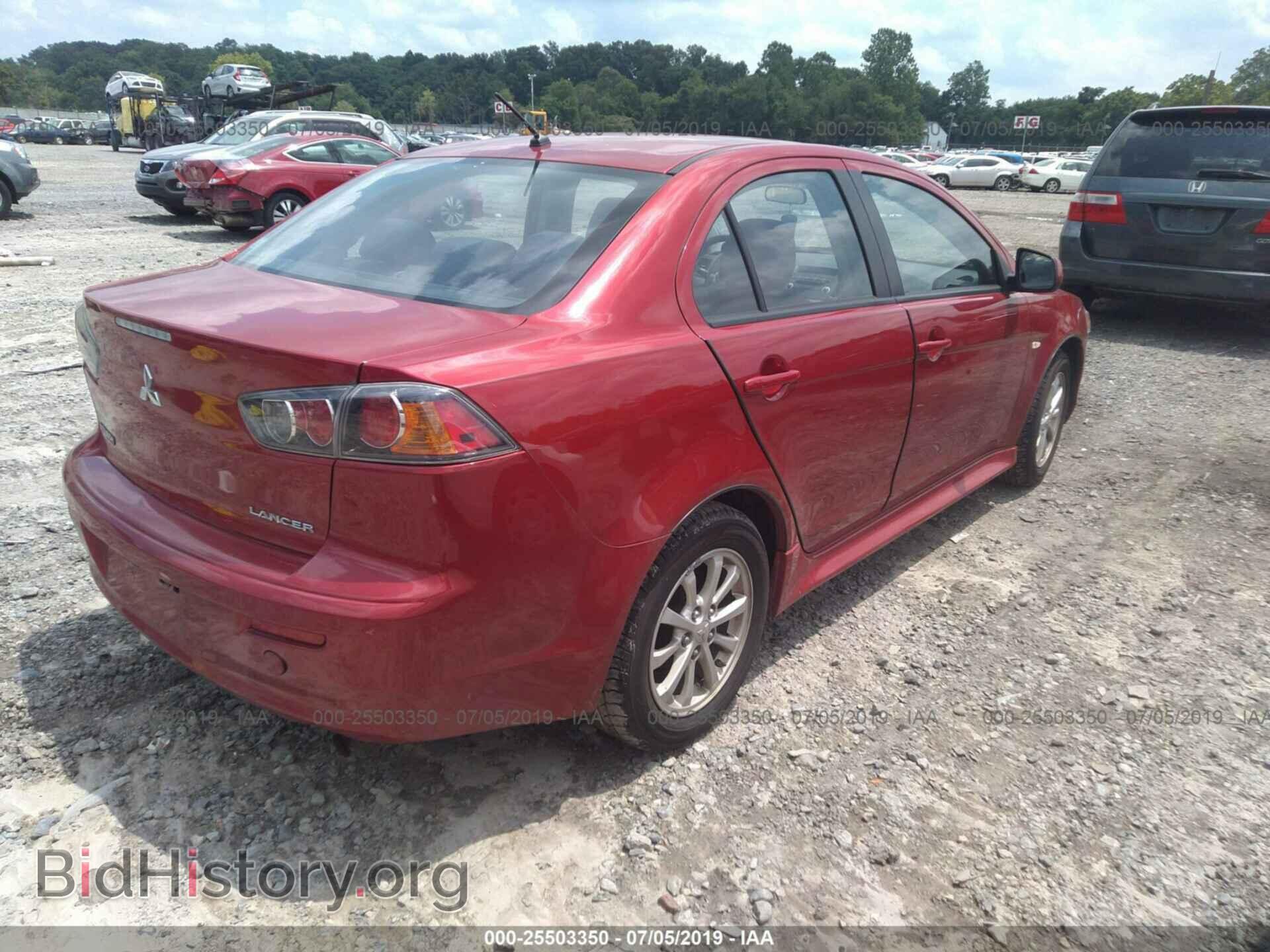 2012 MITSUBISHI LANCER - VIN: JA32U2FU6CU014791 - Фото 4