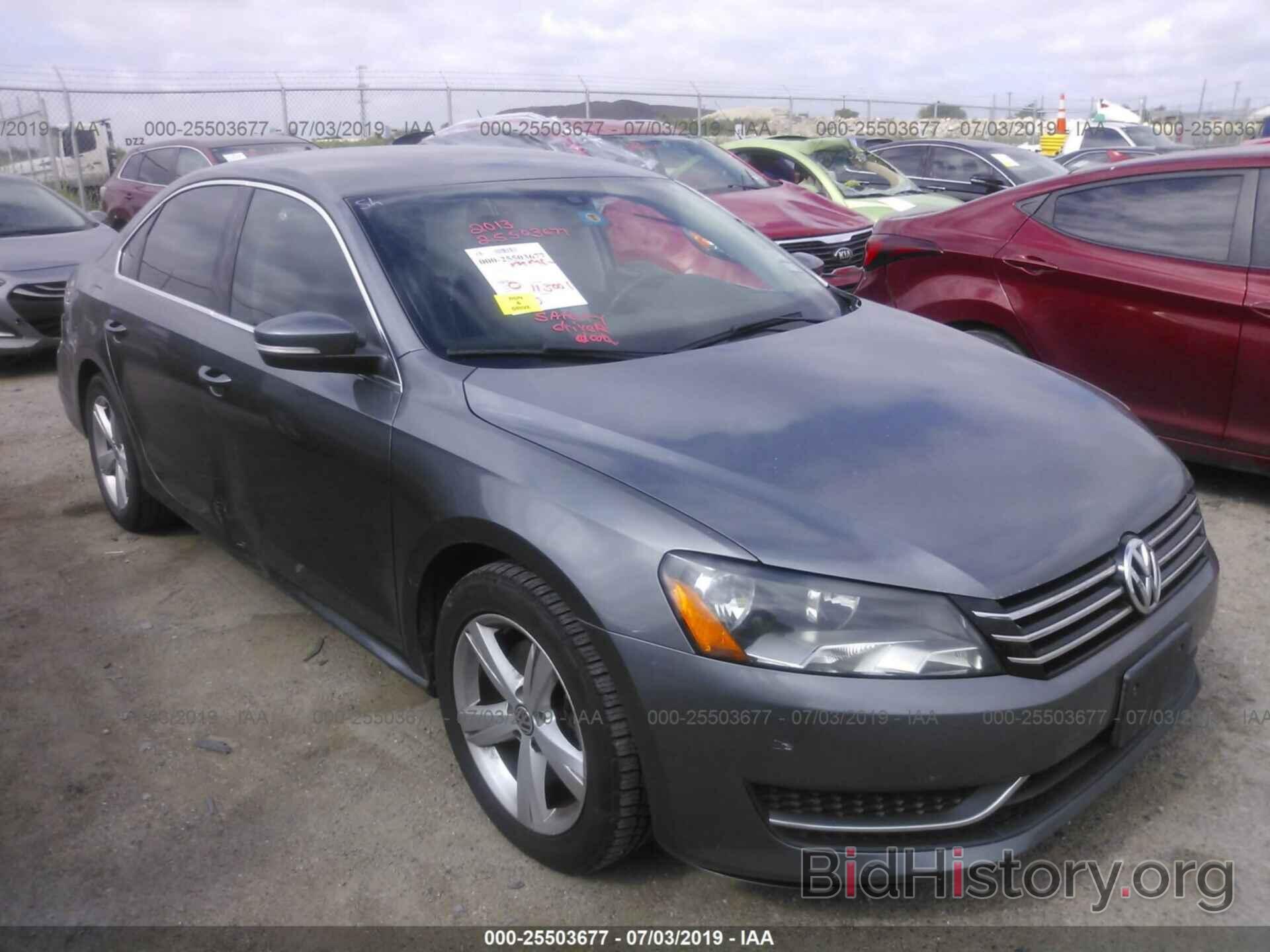 Photo 1VWBP7A36DC086678 - VOLKSWAGEN PASSAT 2013