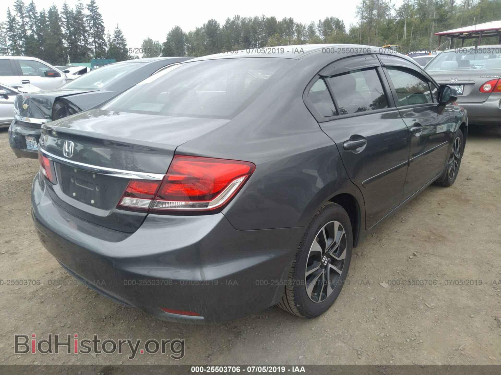 2013 HONDA CIVIC - VIN: 2HGFB2F89DH552256 - Фото 4