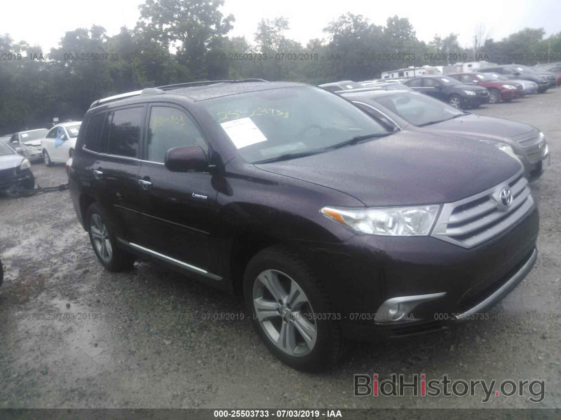 Photo 5TDDK3EH2BS052872 - TOYOTA HIGHLANDER 2011