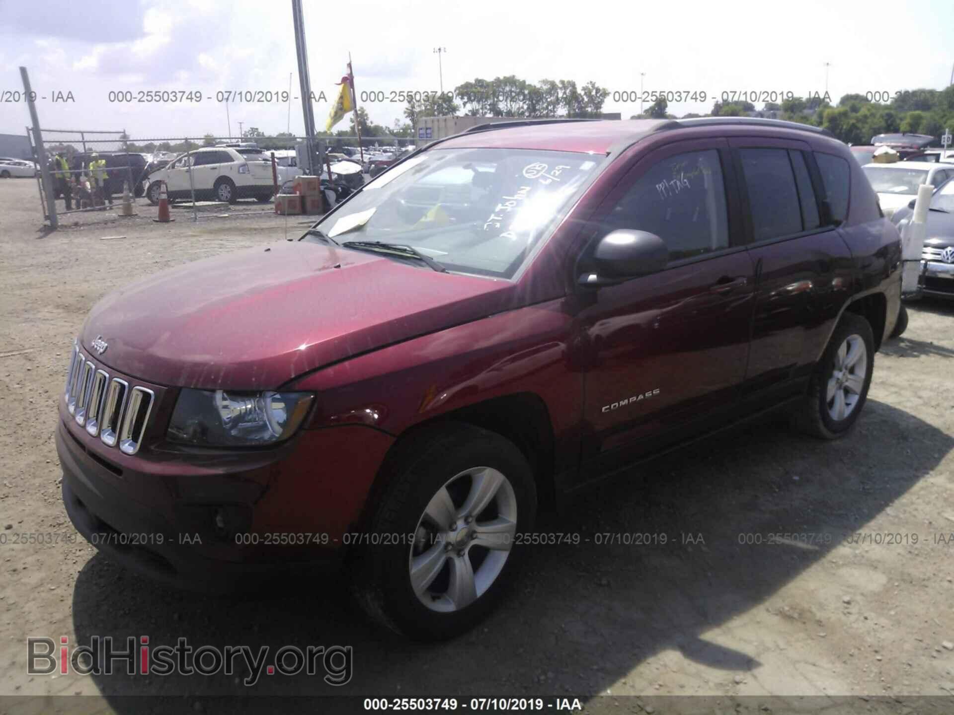 2015 JEEP COMPASS - VIN: 1C4NJCBB6FD305202 - Фото 2